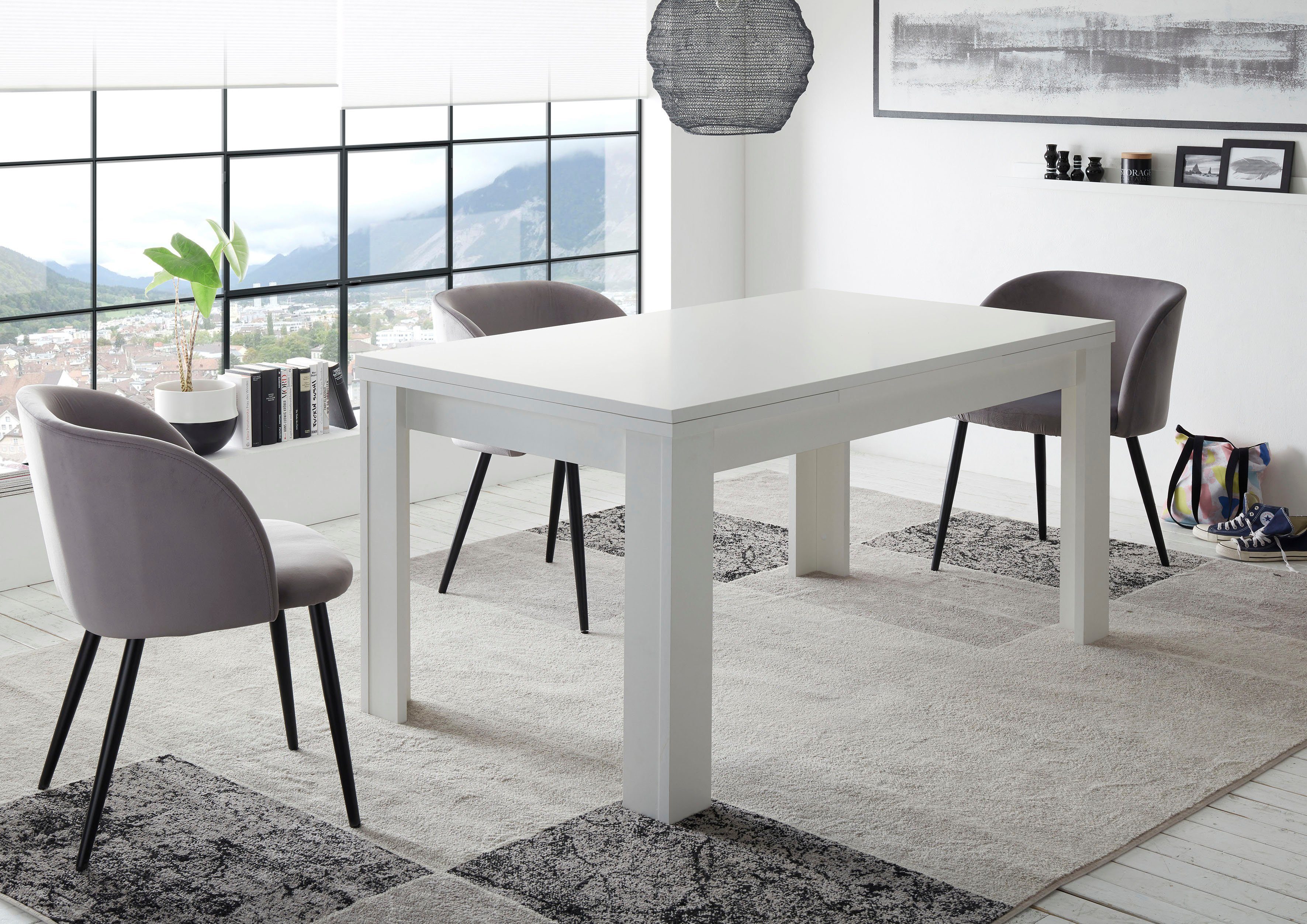 Mäusbacher Eettafel Monti BESTSELLER!, tafel, keukentafel, uitschuifbare tafel tot 280 cm