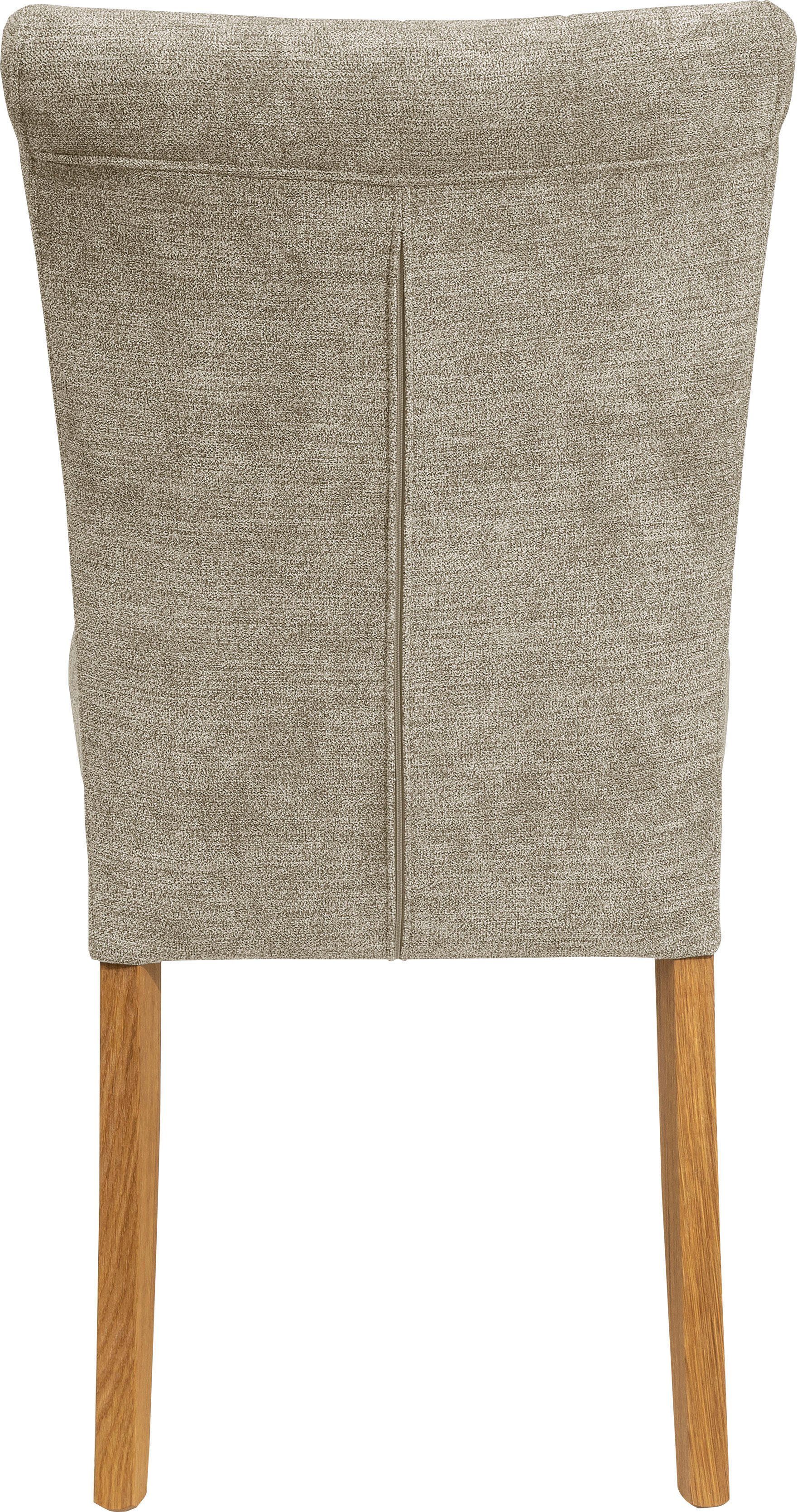 Home affaire Stoel Queen Eetkamerstoel met capitonnage, set van 2, 4 of 6