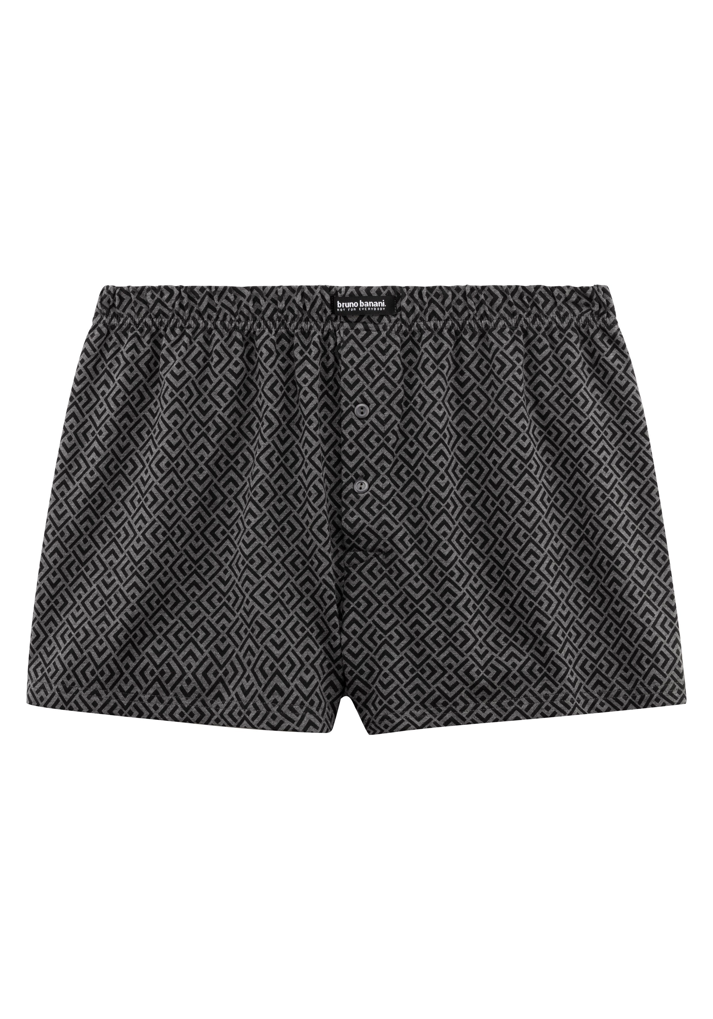 Bruno Banani Wijde boxershort wijde pasvorm (set 2 stuks)