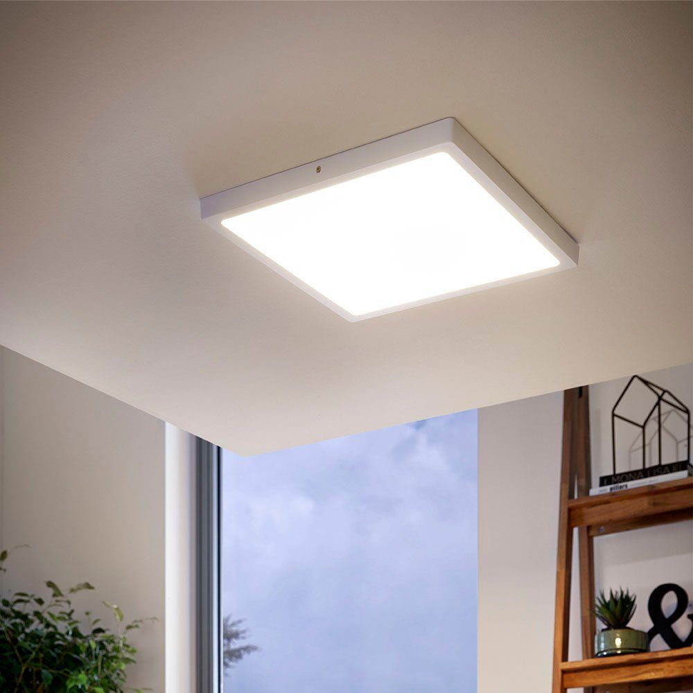 EGLO Opbouwarmatuur FUEVA 1 slank design, slechts 3 cm hoog (1 stuk)