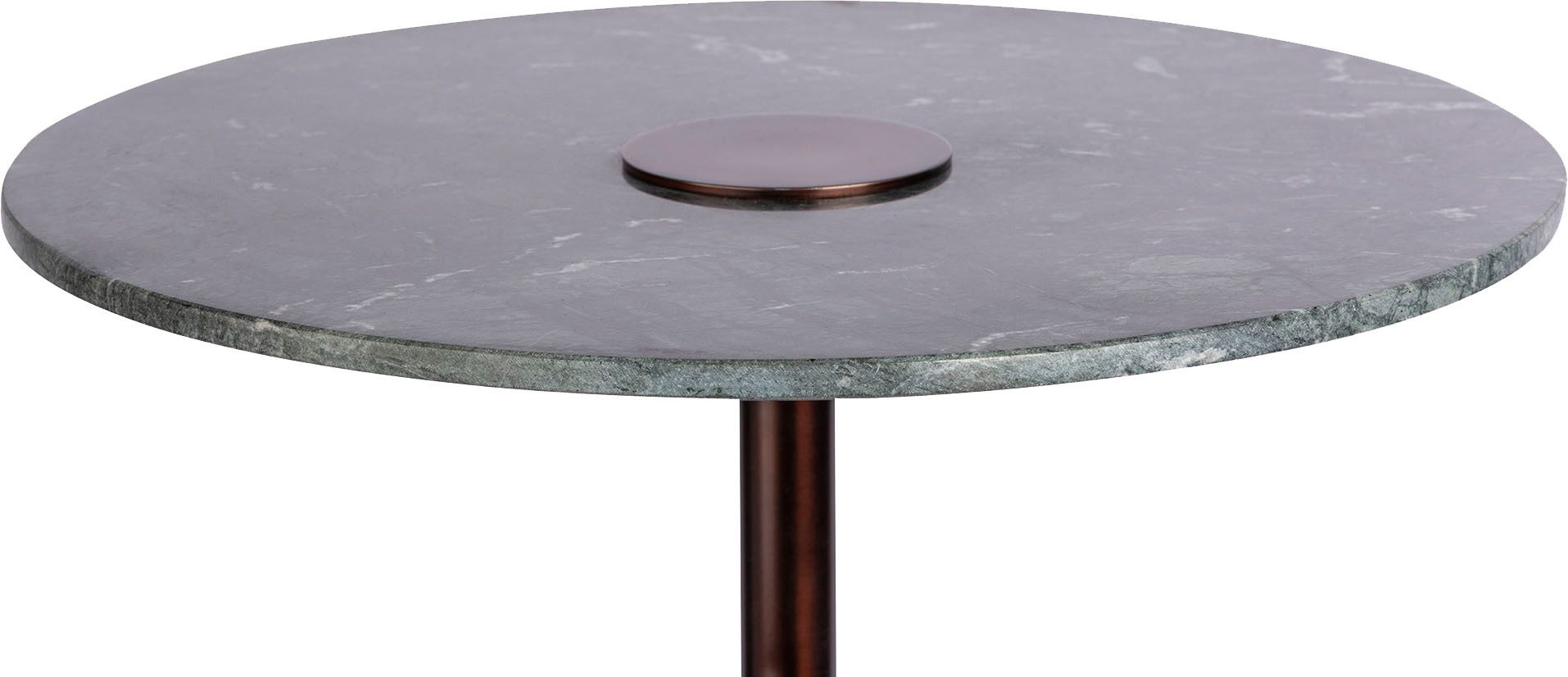 Kayoom Bijzettafel Harry 125, luxe tafelblad van 100% marmer Tafelblad van marmer, stabiel frame van ijzer (1 stuk)