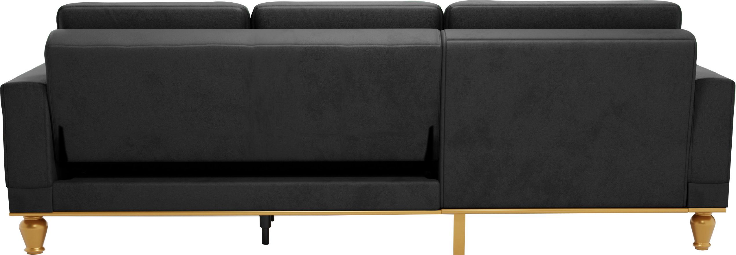 sit&more Hoekbank Orient 5 L-vorm met strassteentjes, naar keuze met slaapfunctie en bedkist