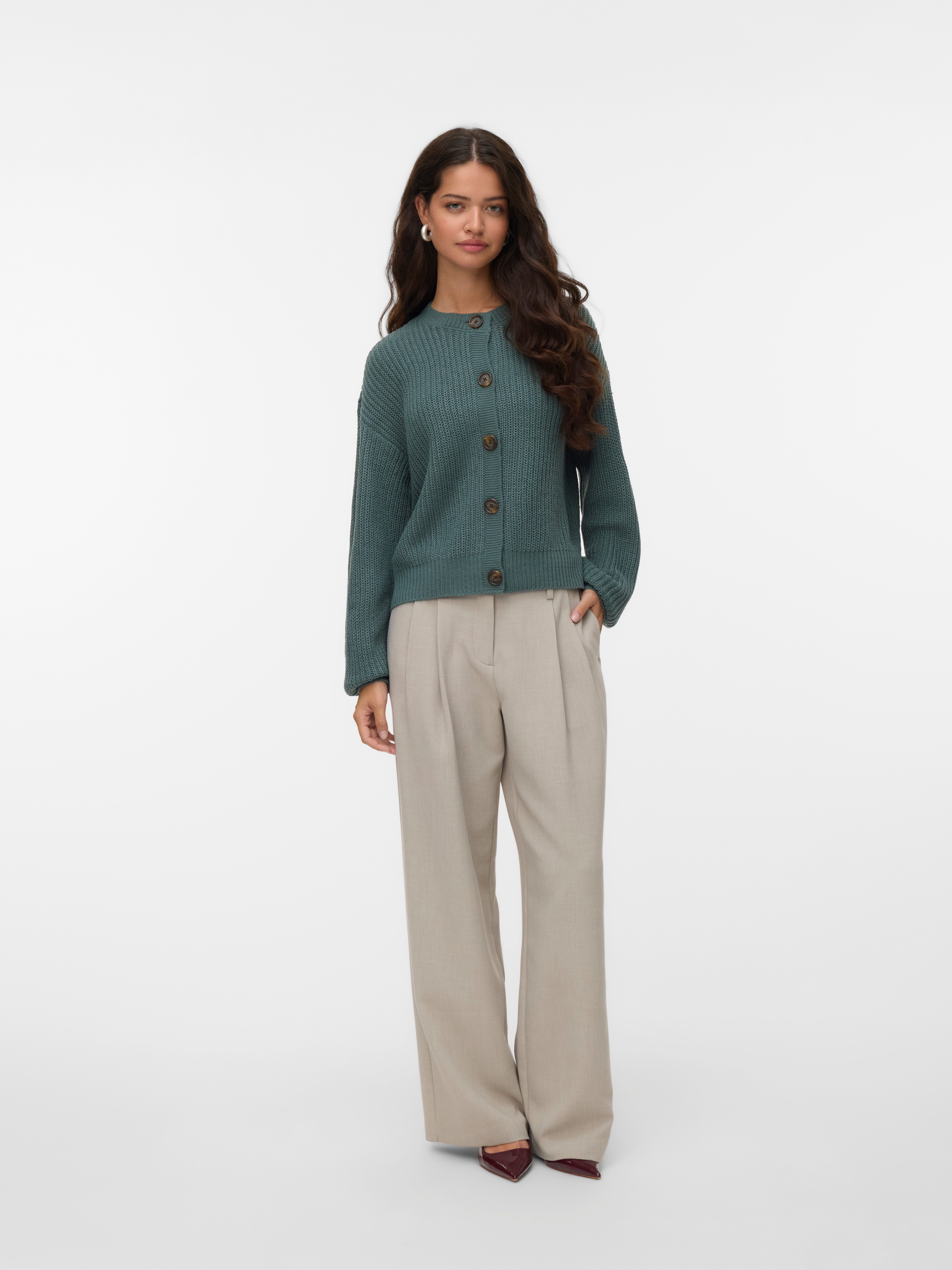 Vero Moda Vest VMLEA LS O-NECK CARDIGAN NOOS