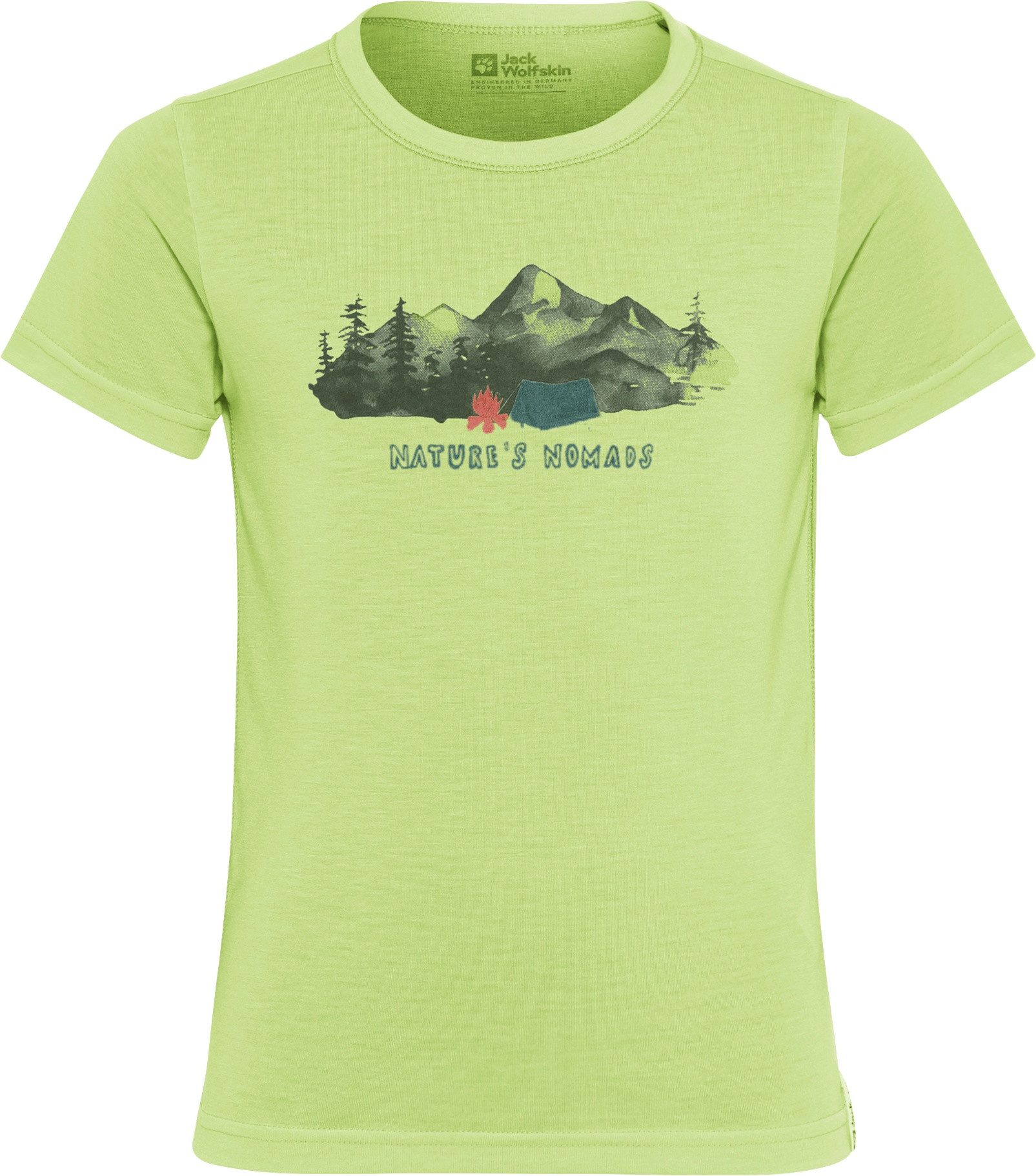 Jack Wolfskin T-shirt HIKING GRAPHIC T KIDS