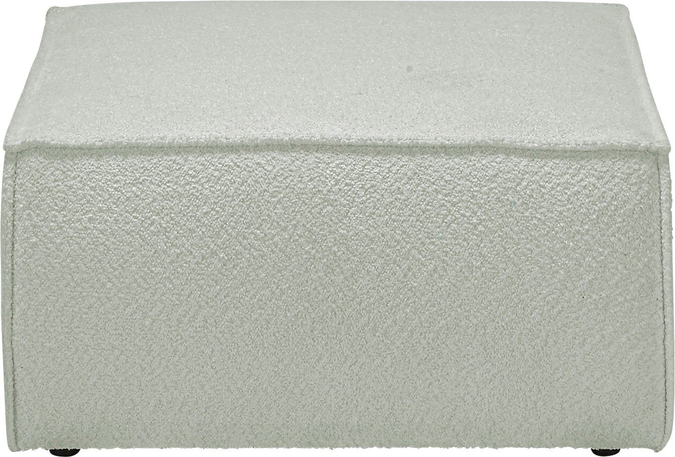 andas Hocker Finnley vierkant, past bij loveseat finnley