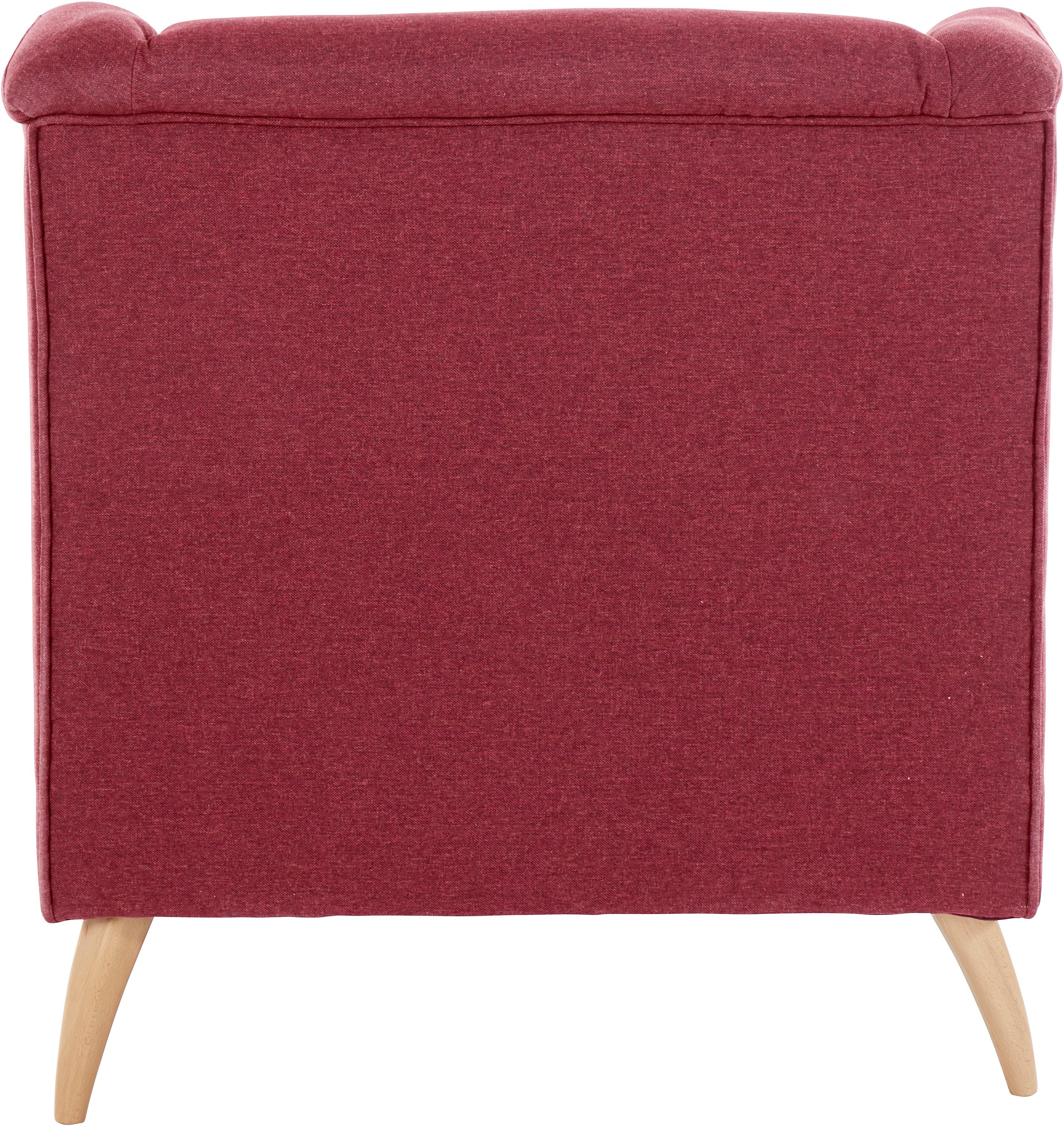 Home affaire Loveseat Baggio Knuffel Mega Lounge Big Fauteuil