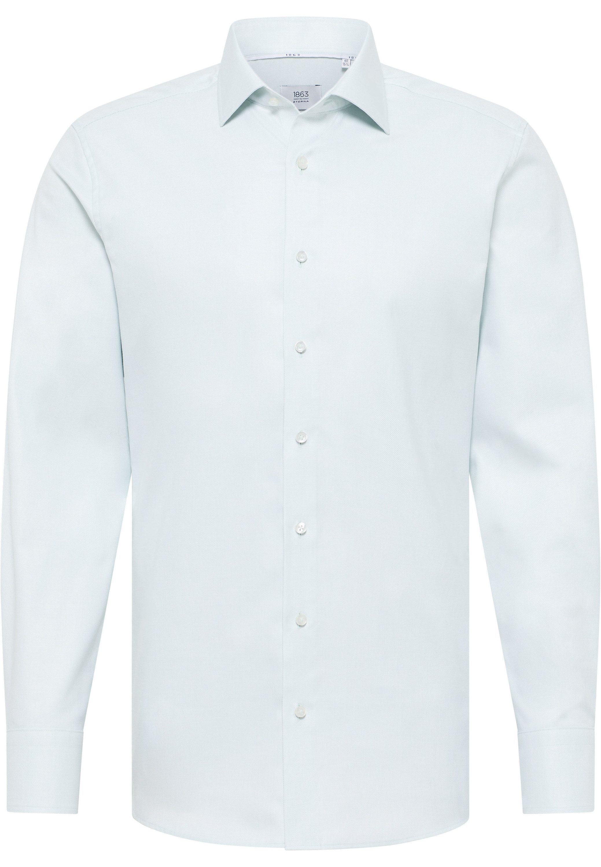 Eterna Overhemd met lange mouwen Slim fit NON IRON (strijkvrij)