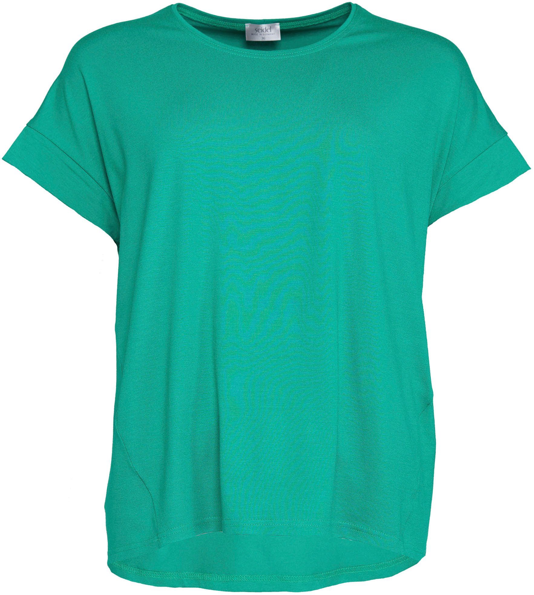 Seidel Moden Shirt met korte mouwen met verbrede schouders, made in germany