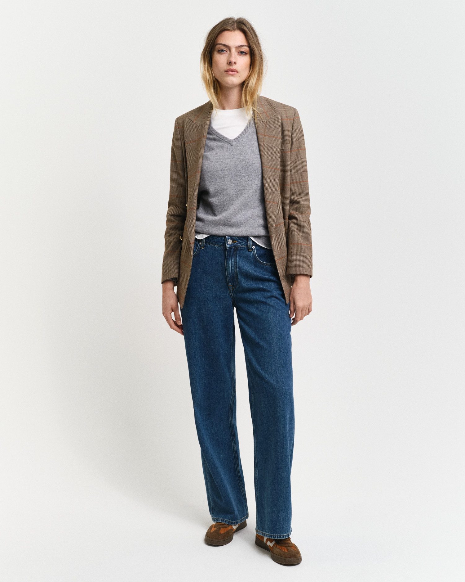 Gant Trui met V-hals Extrafine Lambswool V-Neck