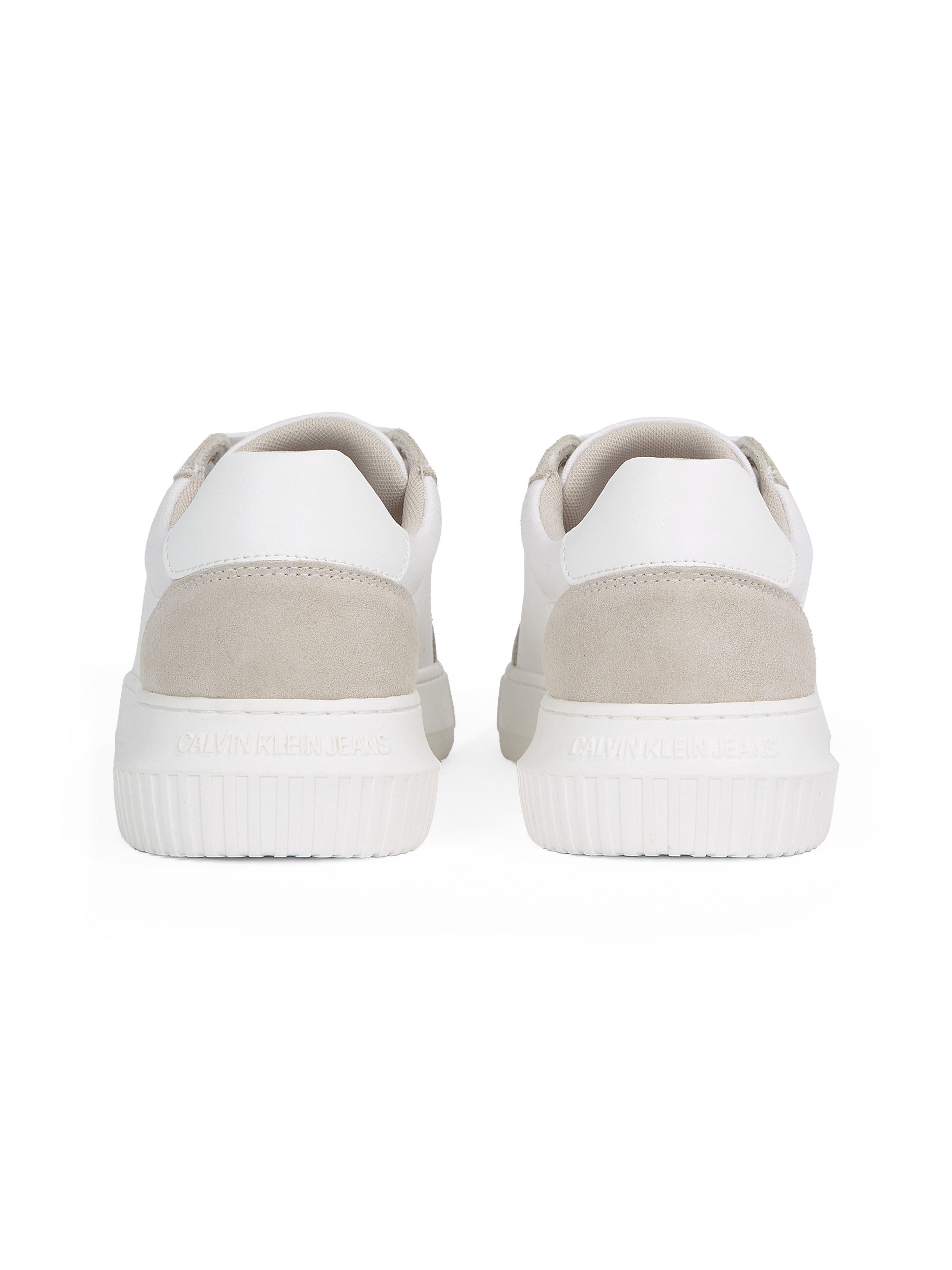 Calvin Klein Sneakers CHUNKY CUPSOLE MG CANVAS , halfschoen, veterschoen, vrijetijdssneaker met zij ck-logo