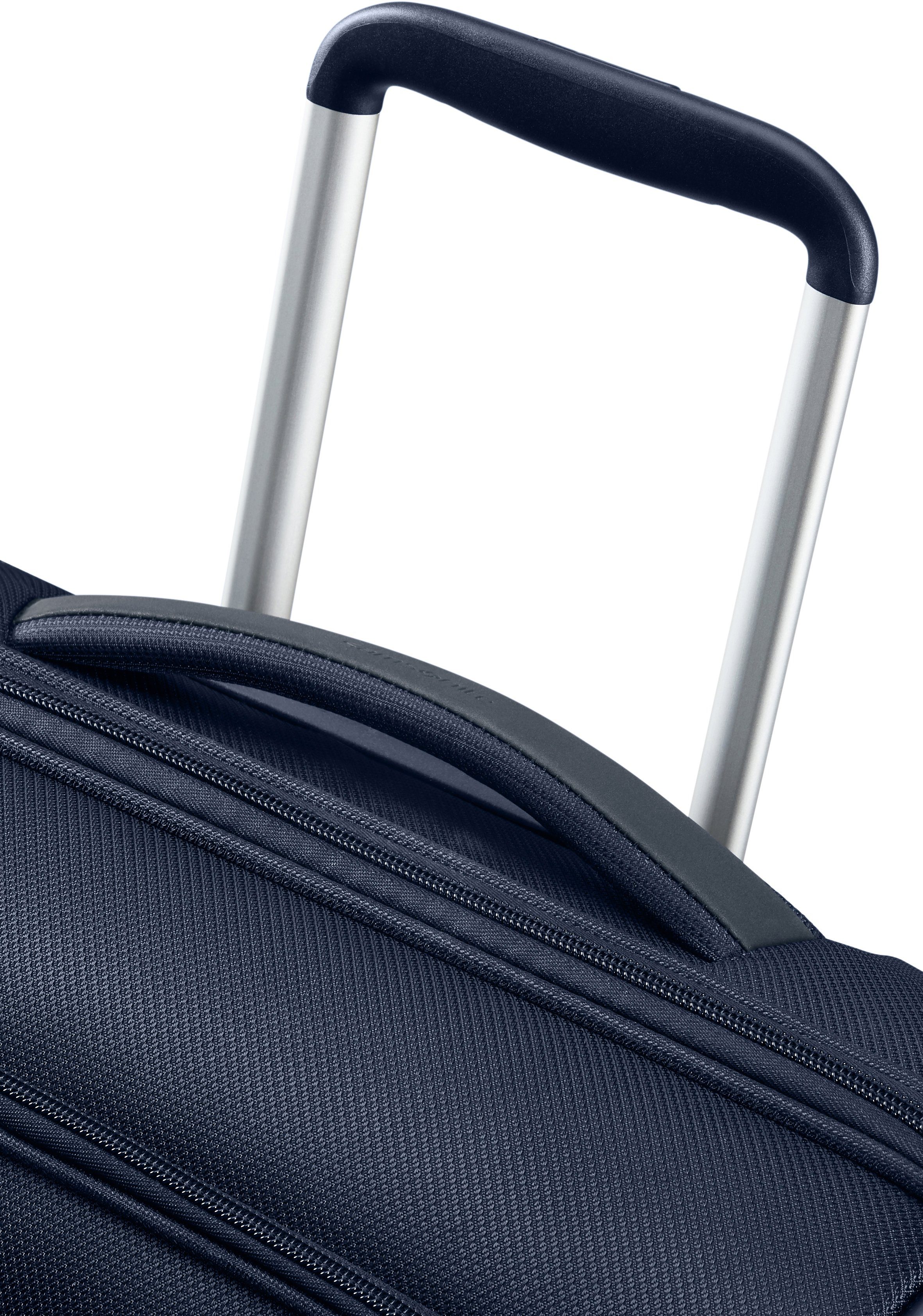 Samsonite Zachte bagage trolley RESPARK, 55 cm van gerecycled materiaal, met volumevergroting & 15,6-inch laptopvak