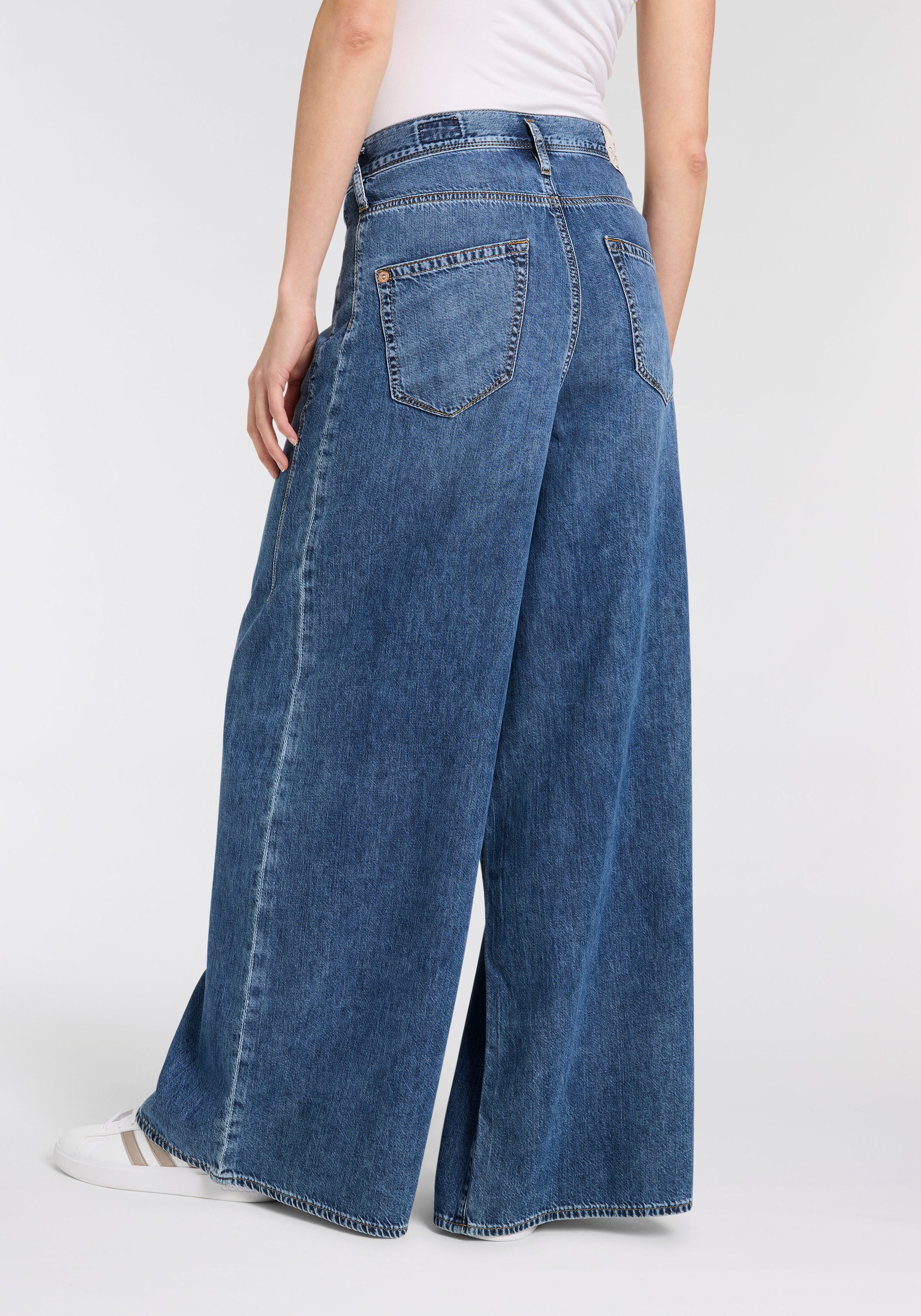 Herrlicher Wijde jeans Shyra Palazzo Denim Light