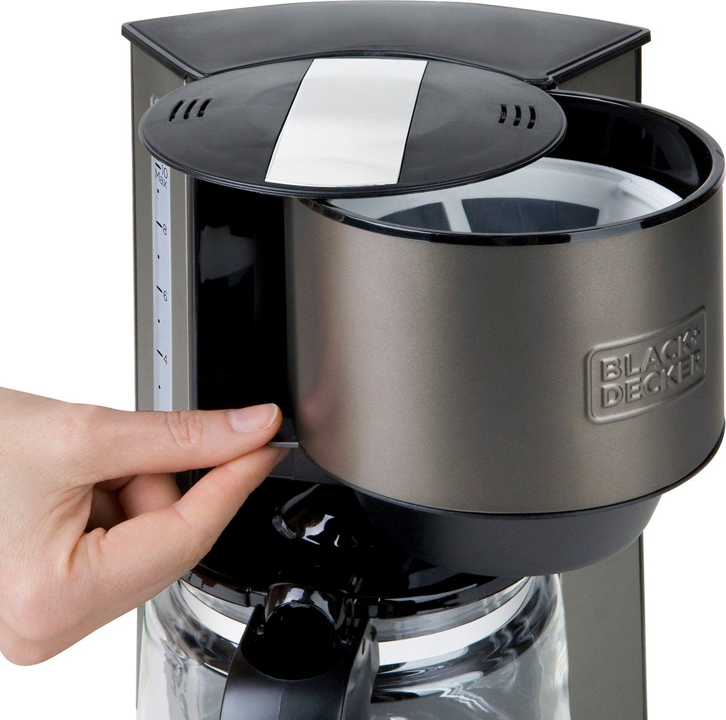 Black + Decker Filterkoffieapparaat BXCO1000E, 1,25 l