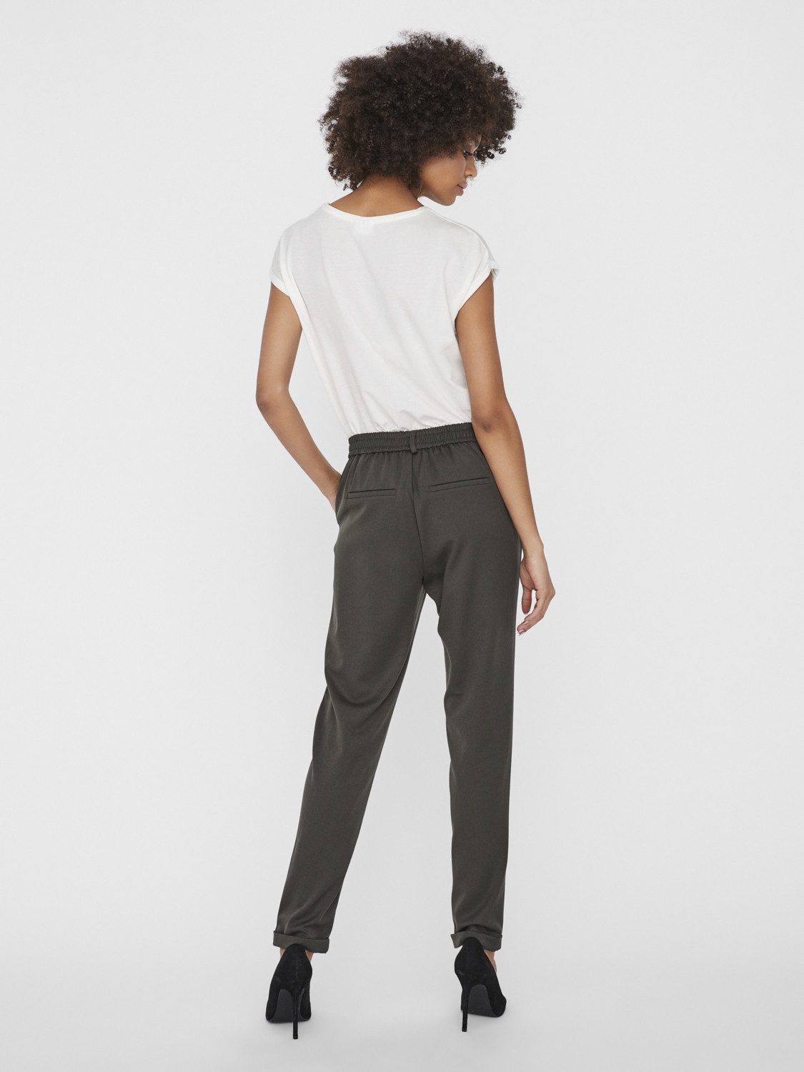 Vero Moda Pantalon VMMAYA MR LOOSE SOLID PANT NOOS