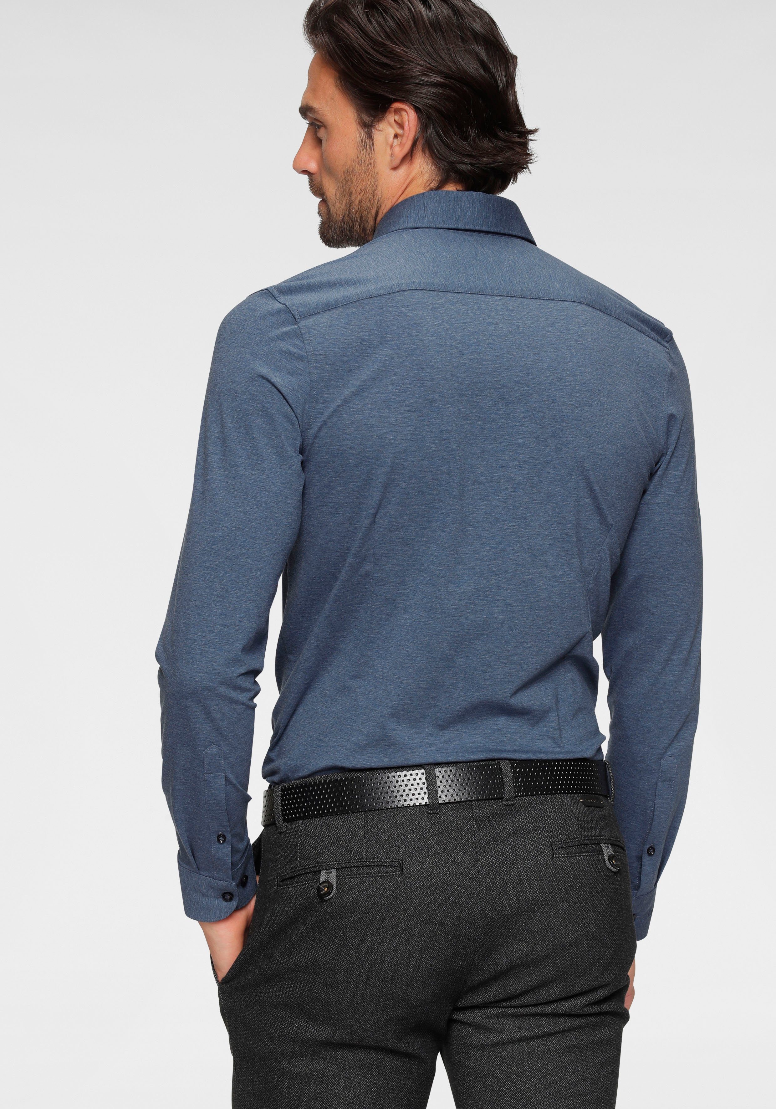 OLYMP Businessoverhemd Level Five body fit jersey shirt