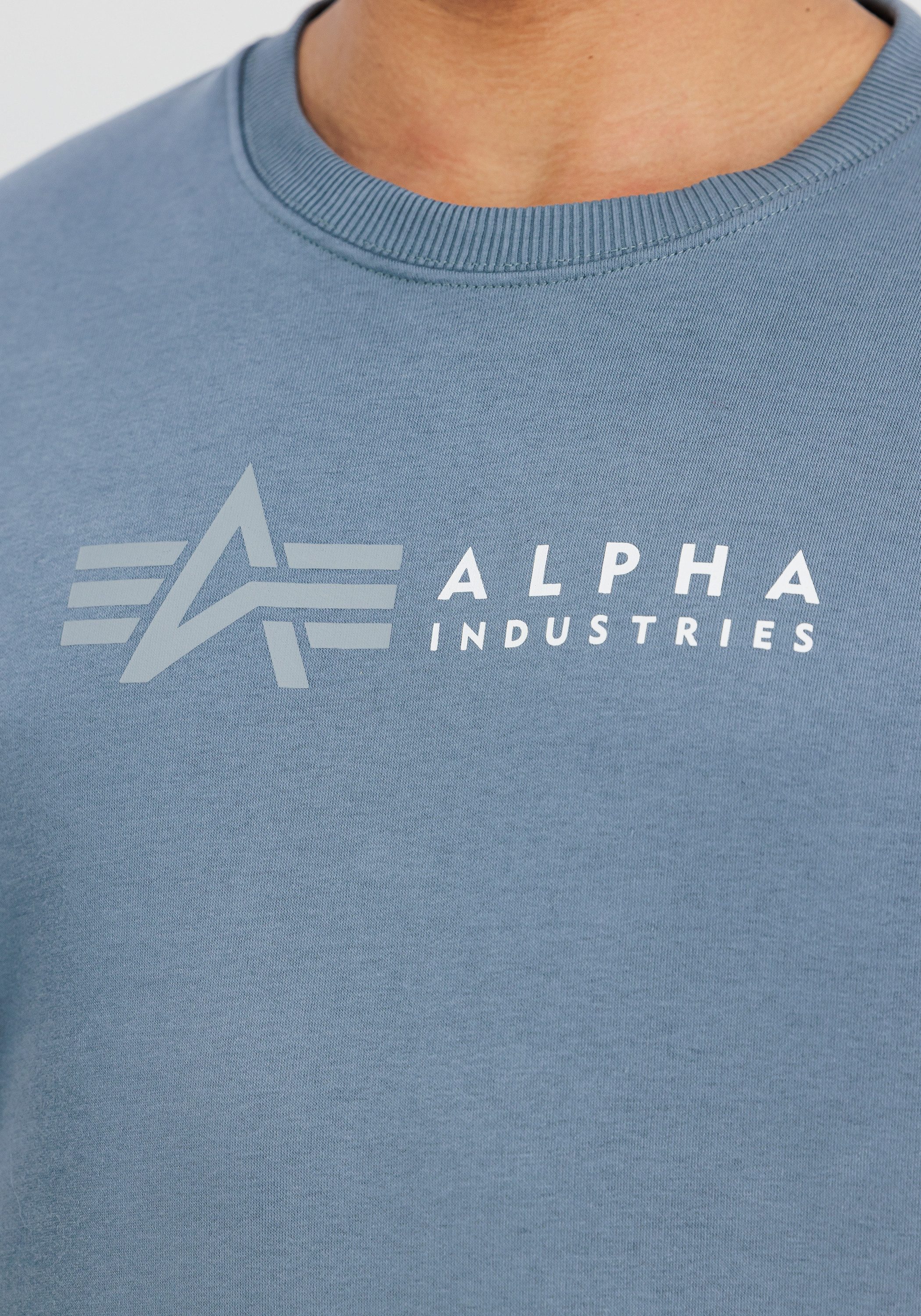 Alpha Industries Sweater Alpha Label Sweatshirt