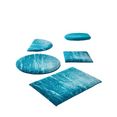 grund badmat (1 stuk) blauw