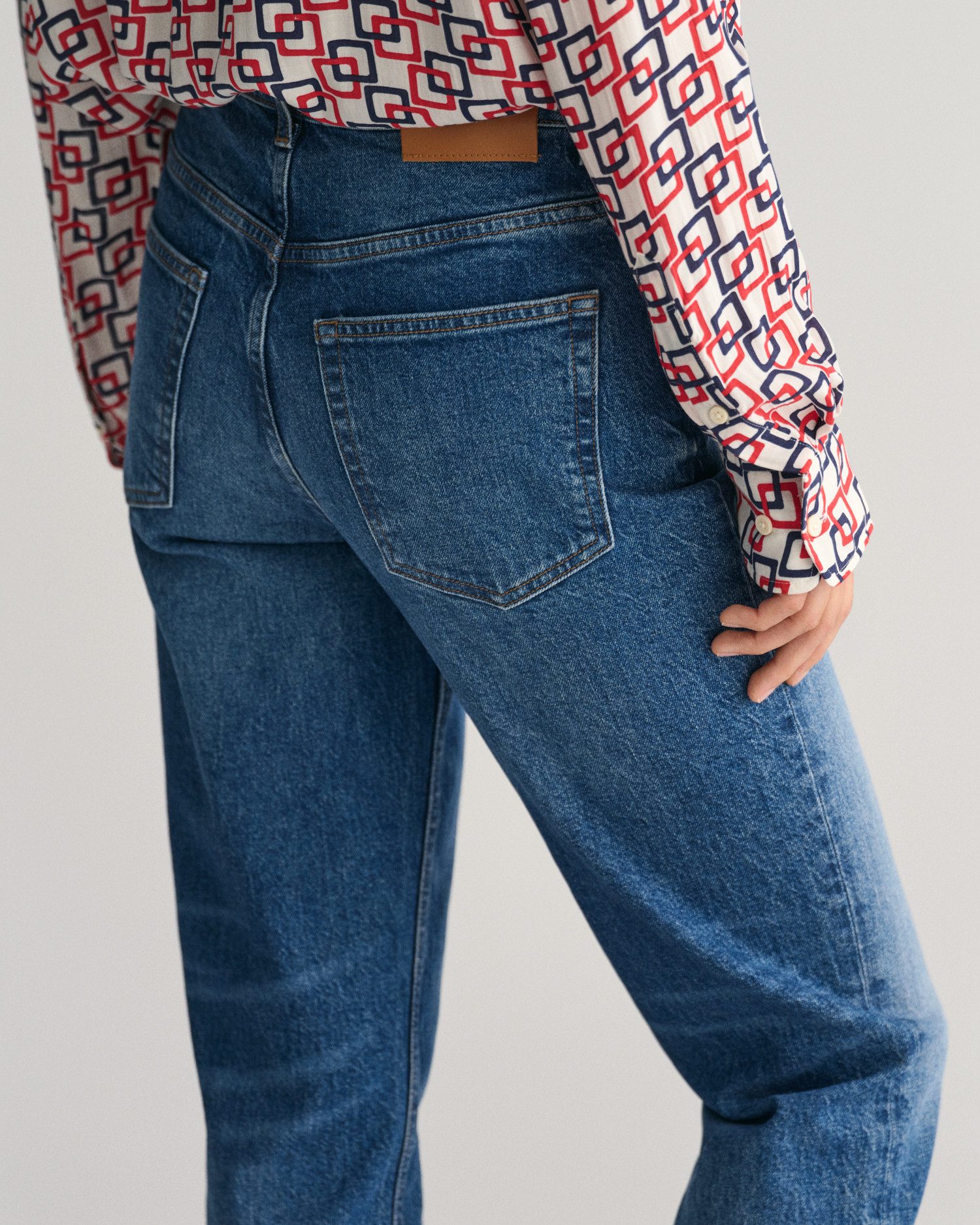 Gant Straight jeans STRAIGHT CROPPED JEANS