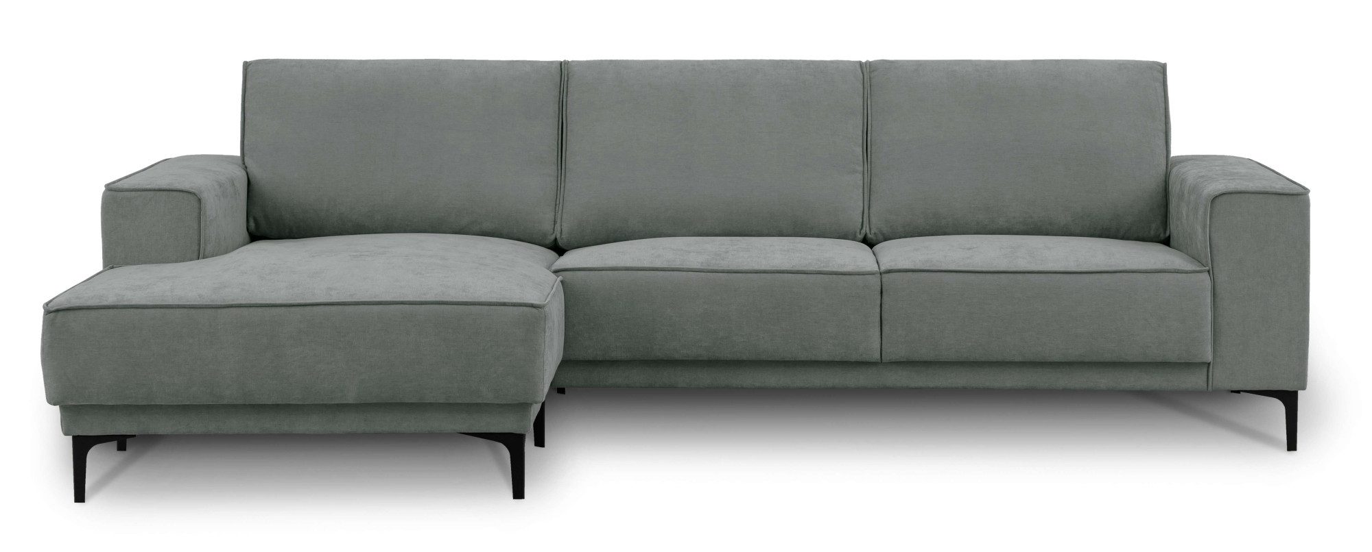 Places of Style Hoekbank Oland, structuur, platweefsel, luxe microvezel, bouclé