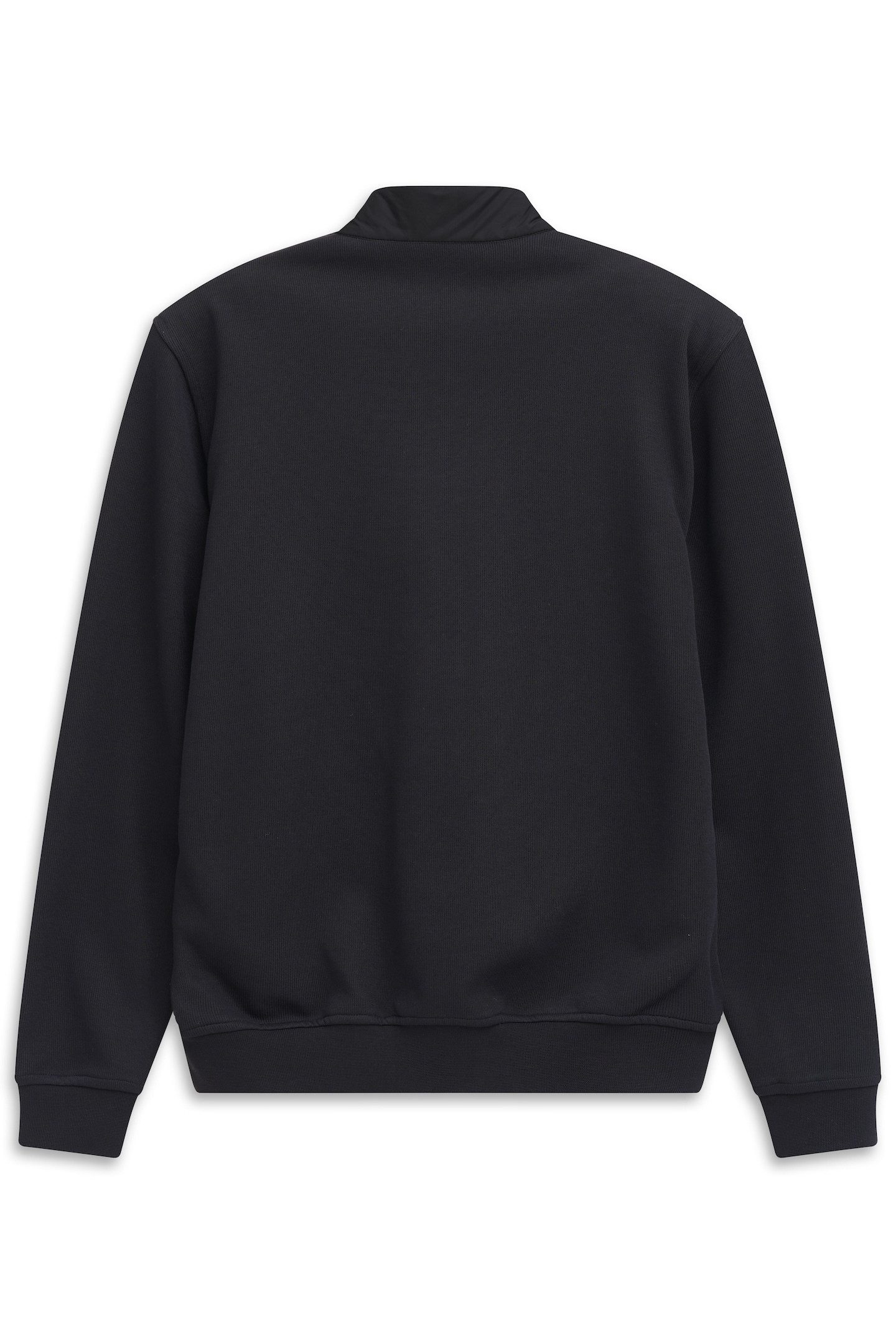 Bugatti Sweatvest met sportieve opstaande kraag