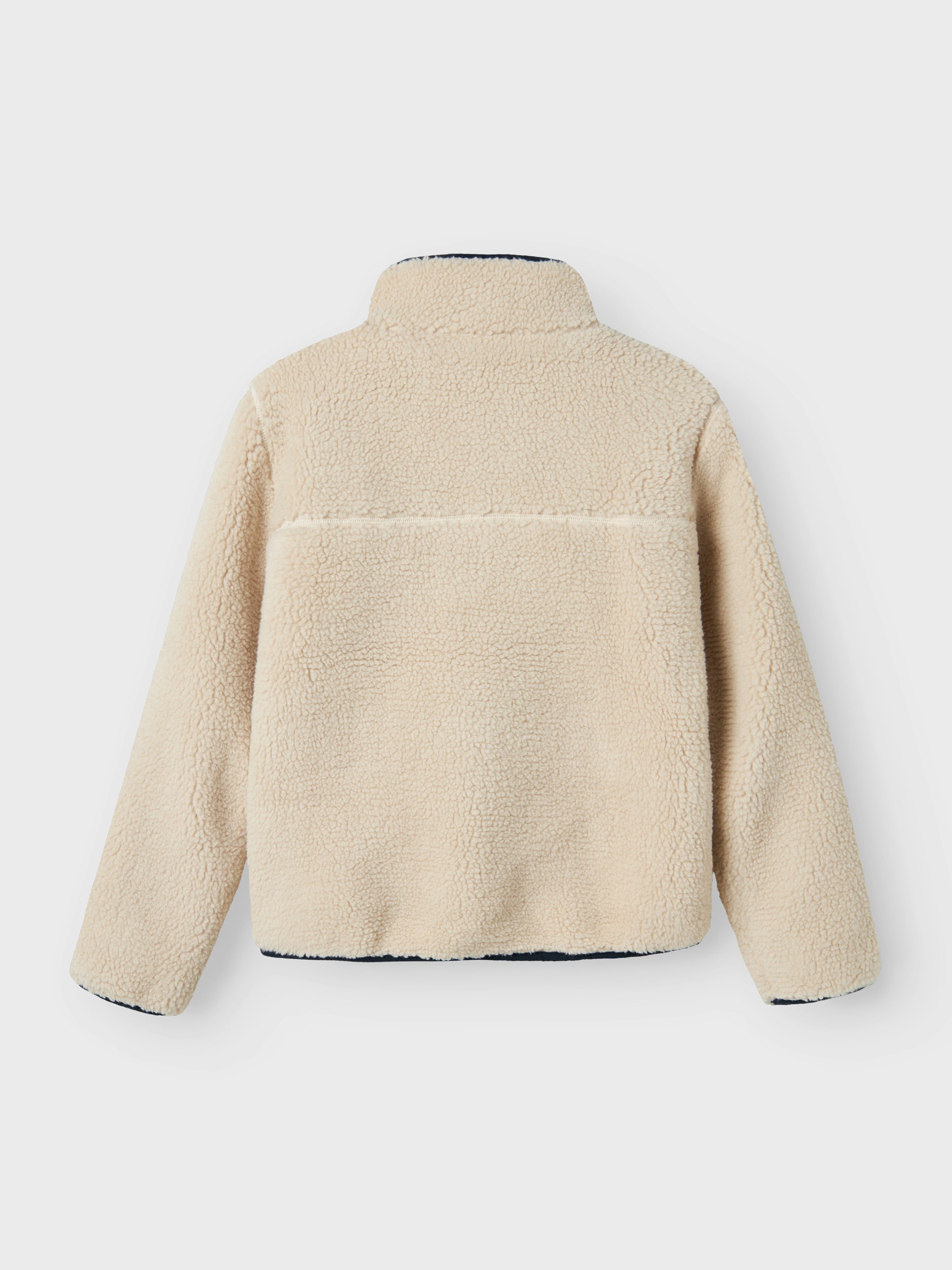 Name It Gebreid fleecejack NKNMATTIA SHERPA JACKET PB