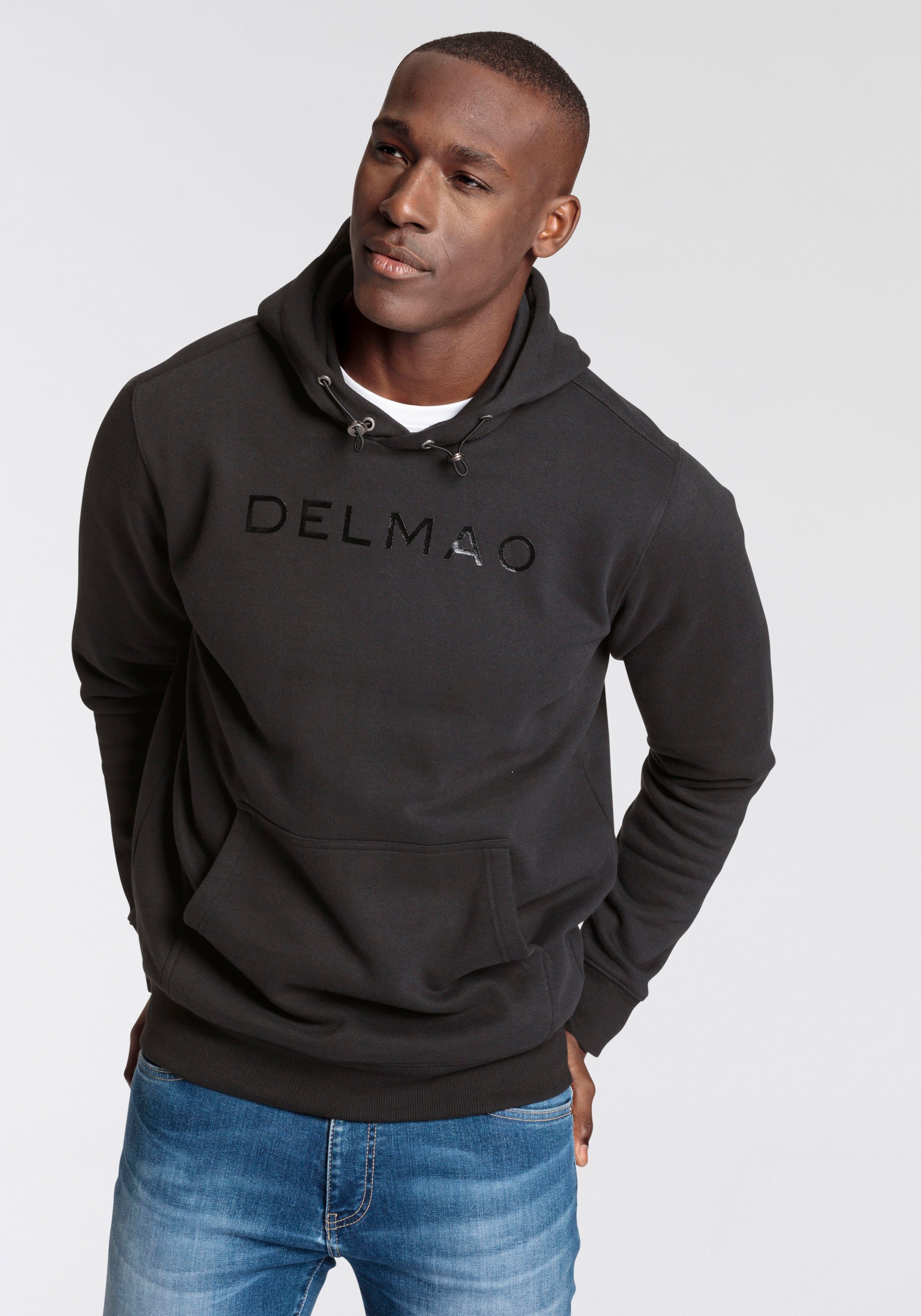 DELMAO Hoodie met print