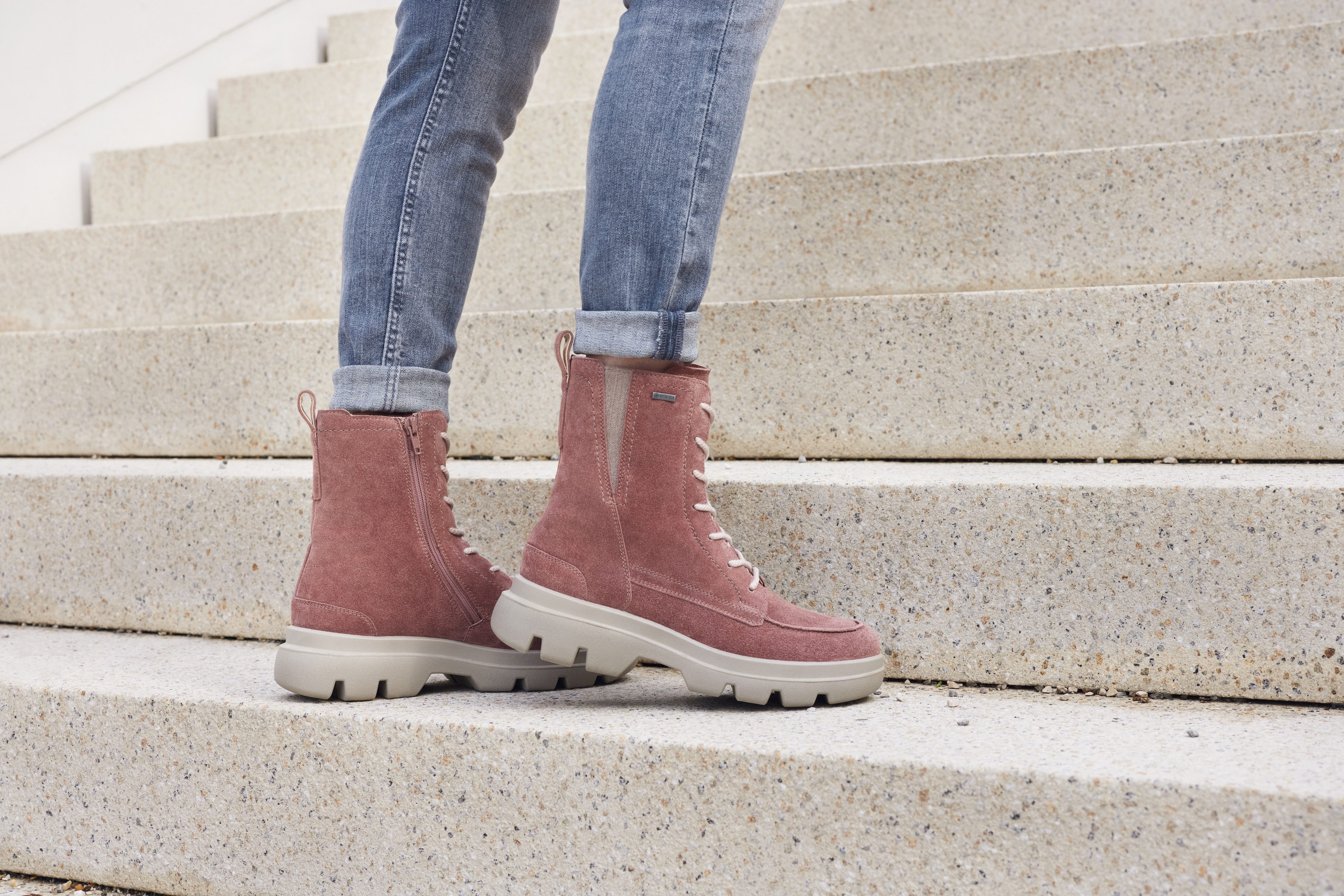 Legero Winterlaarzen Fawn Plateau laarzen, veterschoenen, chunky boots met plateauzool