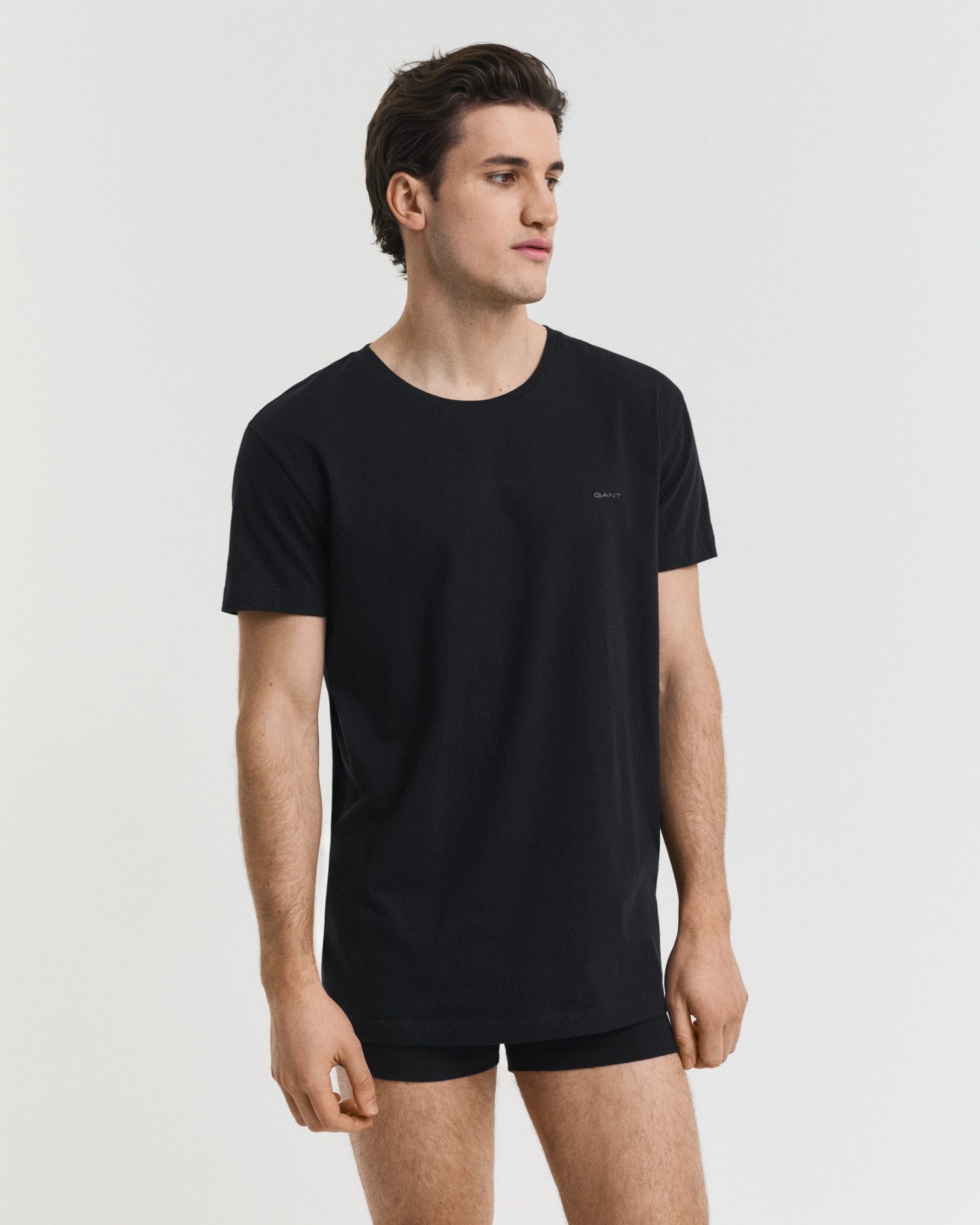 Gant Shirt met korte mouwen C-NECK T-SHIRT 2-PACK