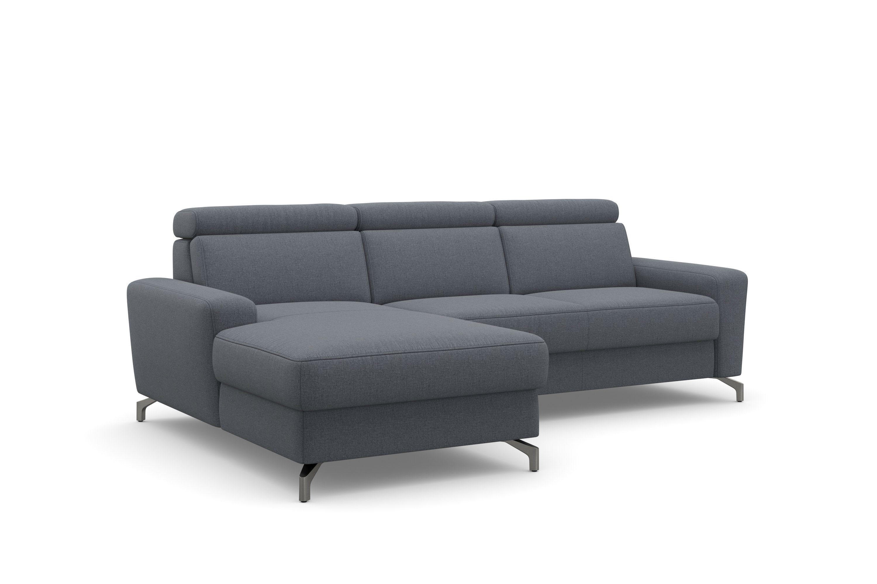 sit&more Hoekbank Scarlett L-vorm met verstelbare hoofdsteun, naar keuze met slaapfunctie, bedkist