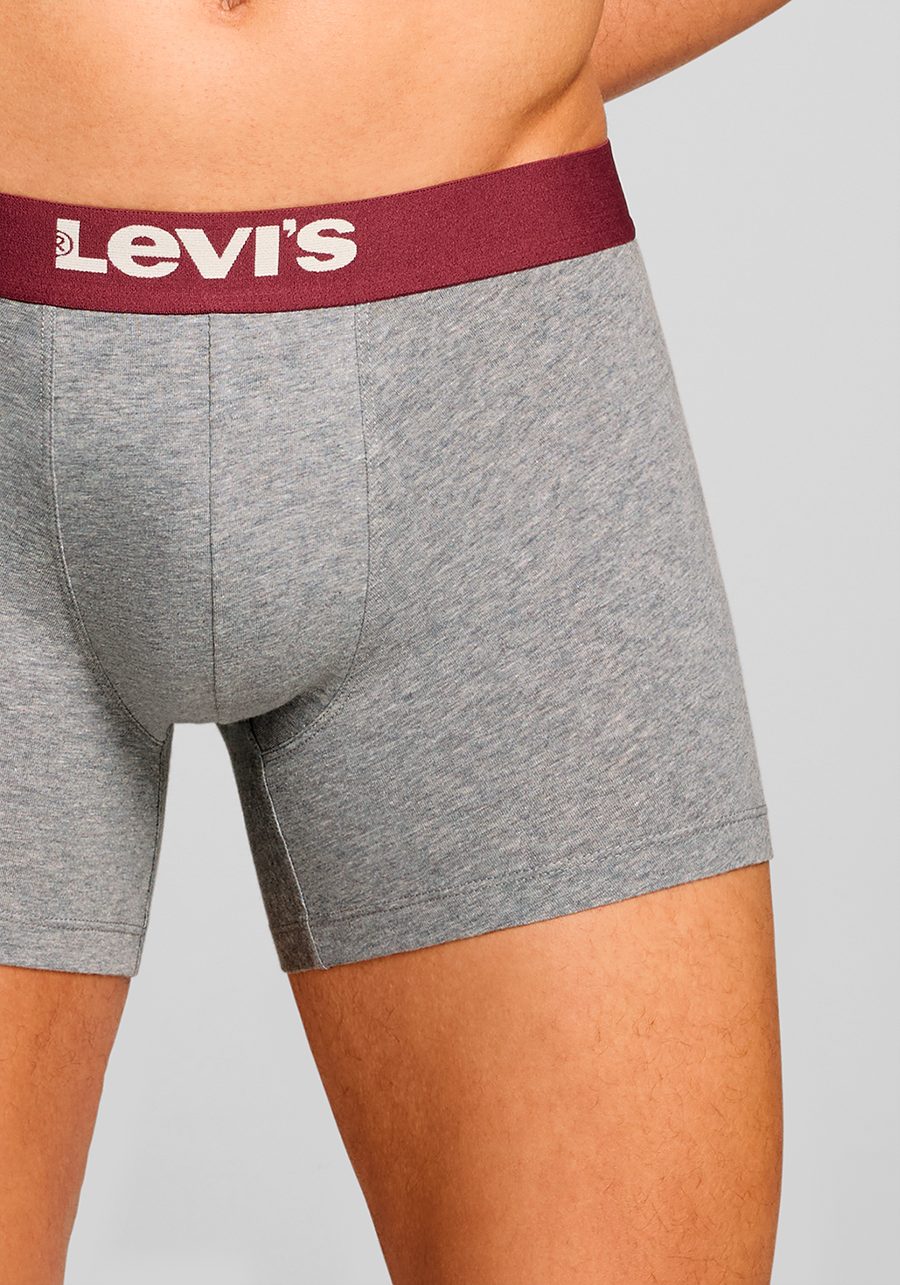 Levi's® Boxershort LEVIS MEN SLD BASC BOXER BRIEF ORG CO 2P (Set van 2)