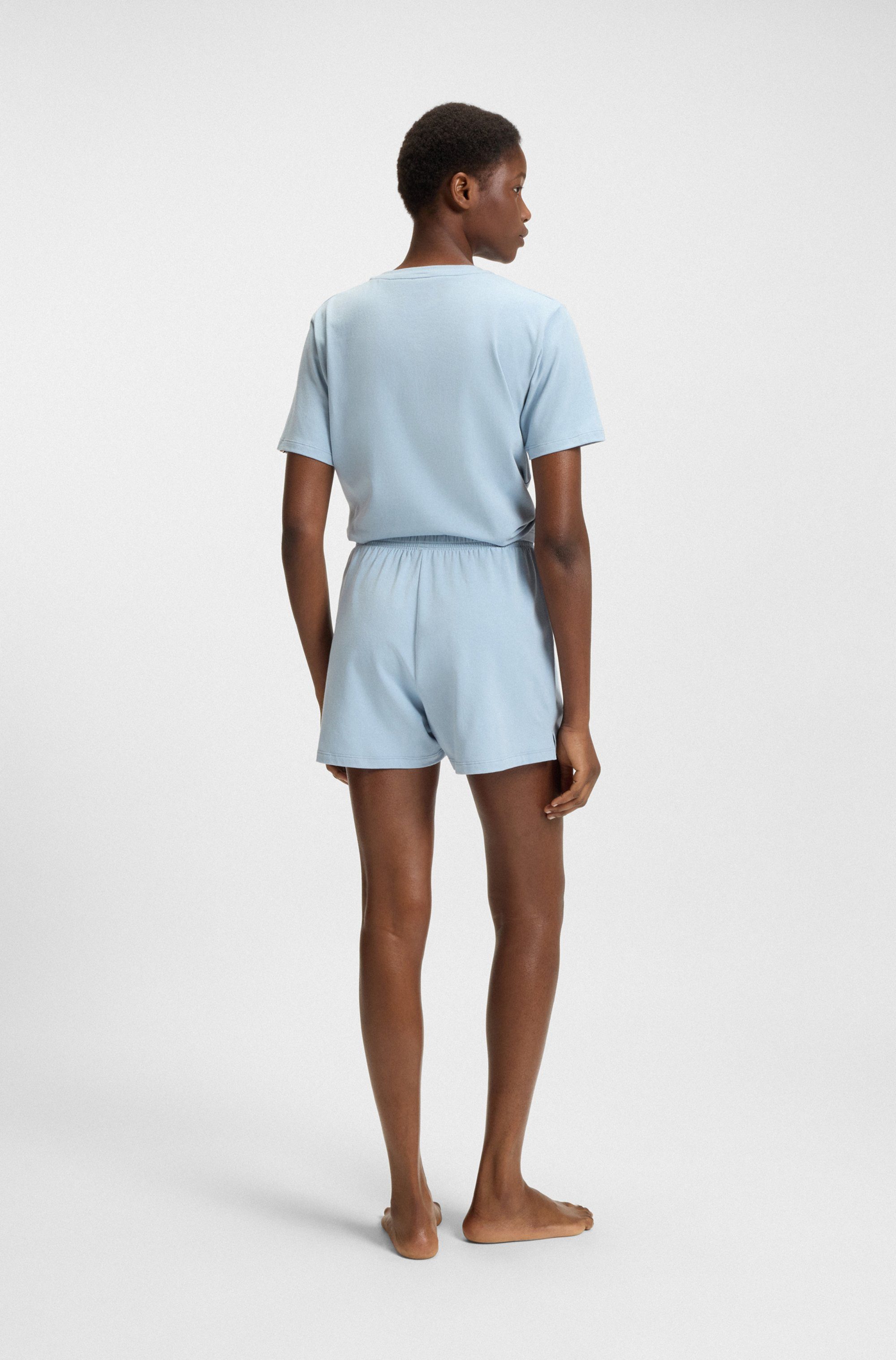 BOSS Pyjamabroek CI_Shorts CW met boss logo-opdruk
