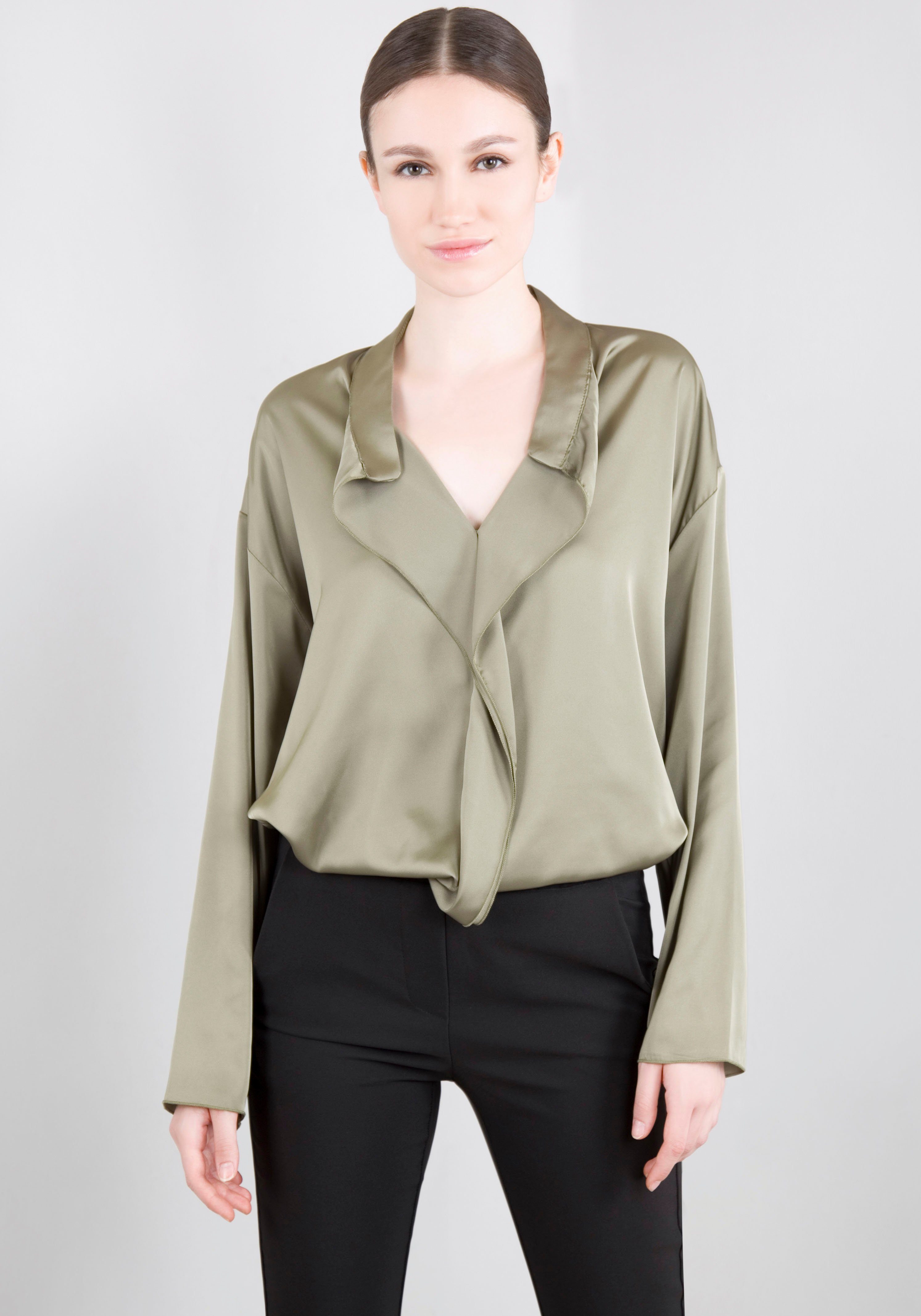 IMPERIAL Blouse met lange mouwen