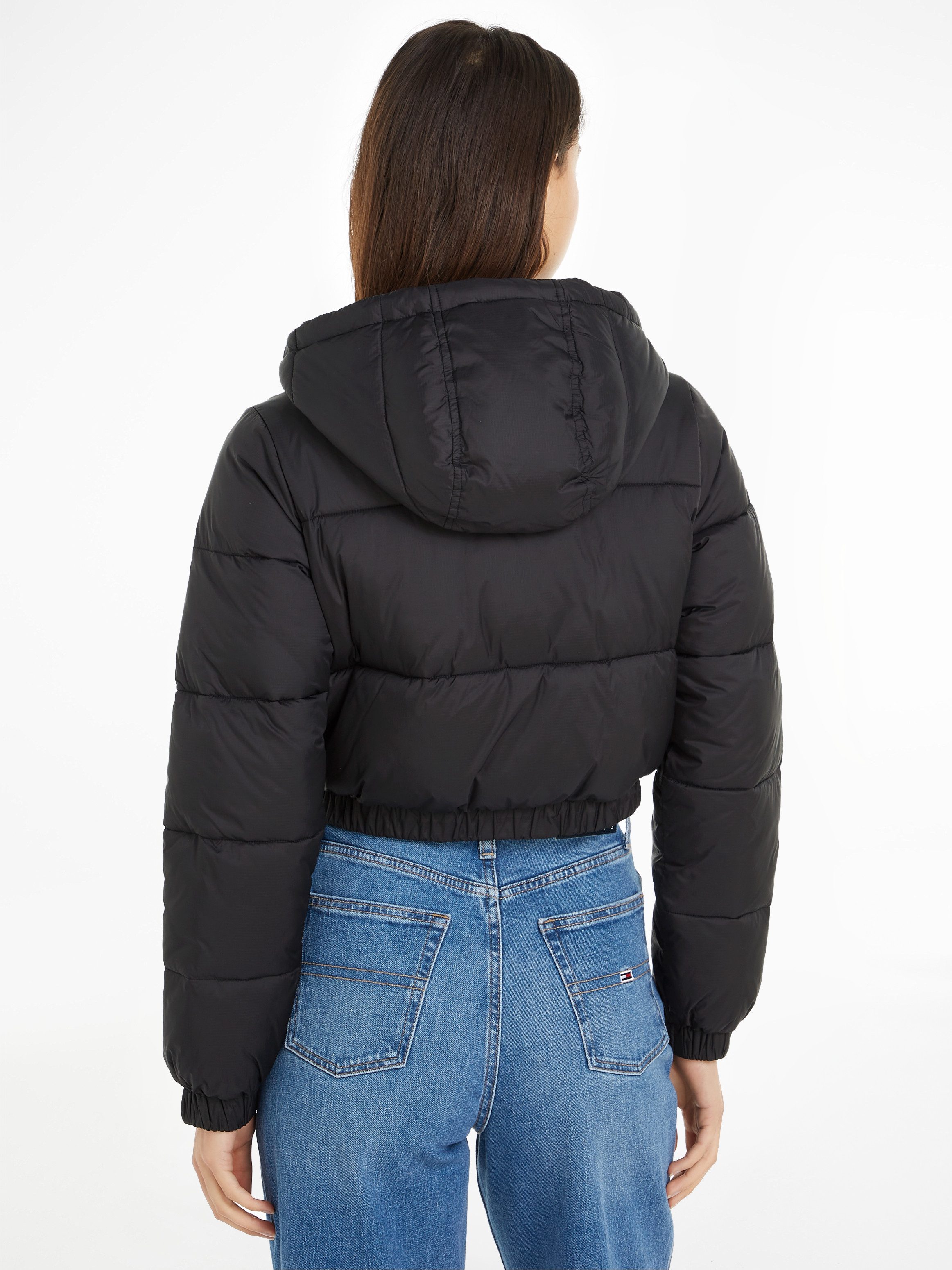 TOMMY JEANS Gewatteerde jas TJW CRP HOODED PUFFER