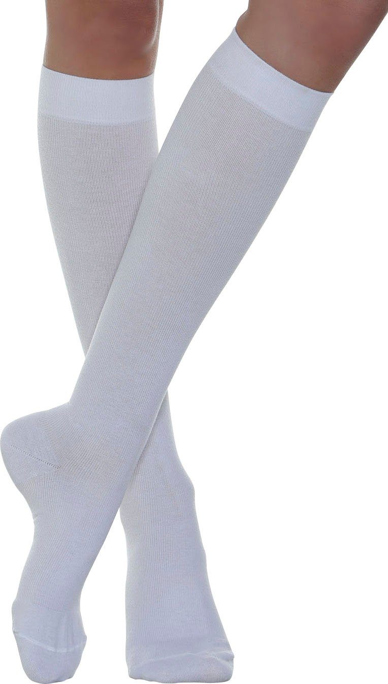 RELAXSAN Steunkousen RelaxSan "Elastic Cotton", Kl. II, 22-27 mmHg, anatomisch gevormd (1 paar)