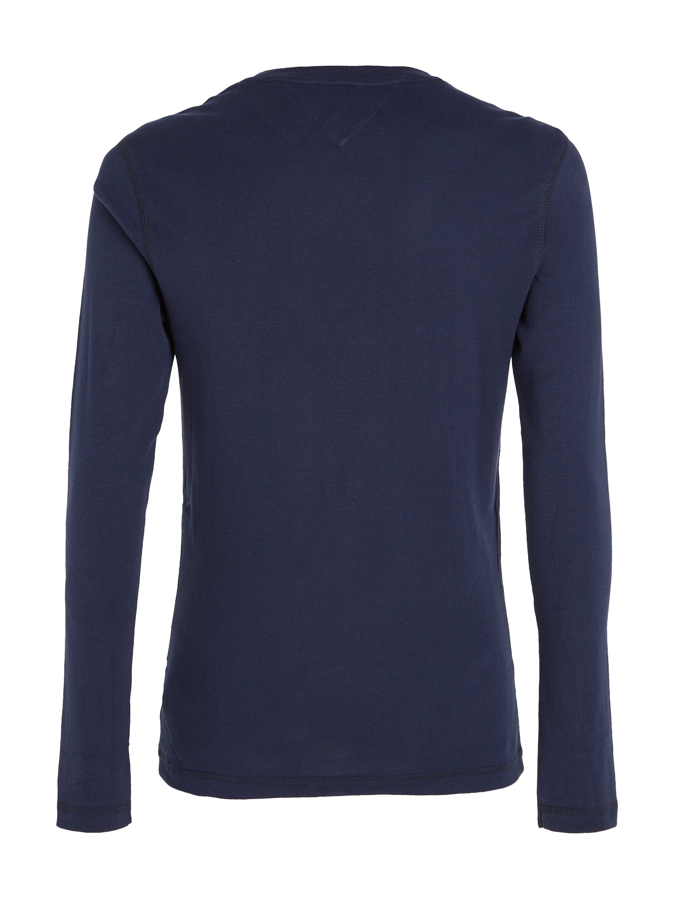 TOMMY JEANS Shirt met lange mouwen TJM ORIGINAL RIB LONGSLEEVE TEE