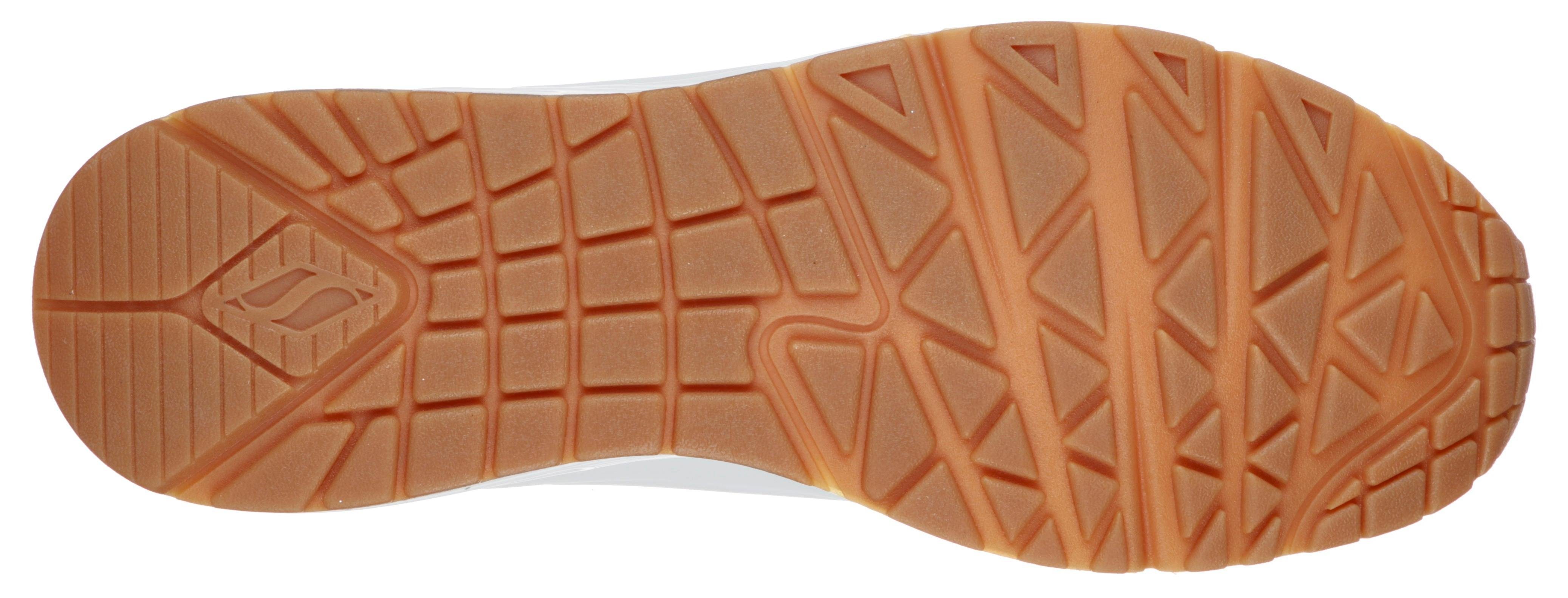 Skechers Sneakers Uno - Stand on Air Vrijetijdsschoen, lage schoen, veterschoen met air-cooled memory foam