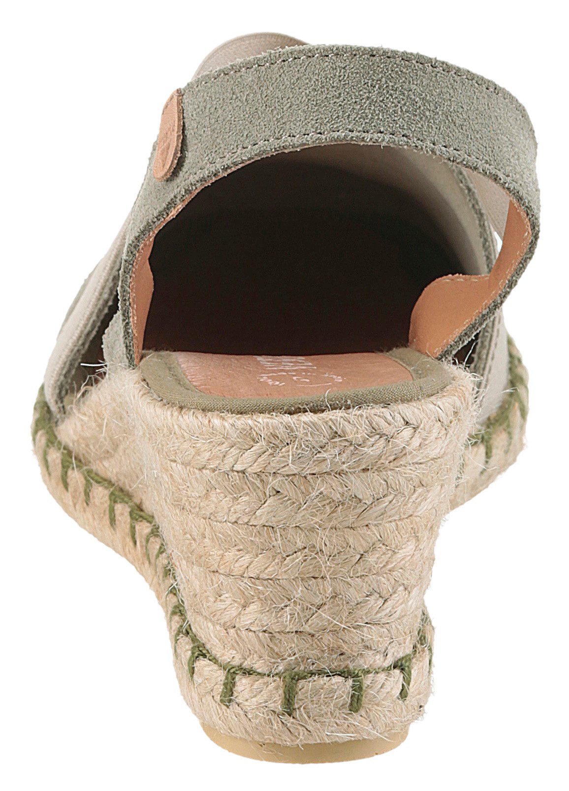 VERBENAS Sleehaksandaaltjes Milena Serraje , zomerschoen, riemchensandaal, vakantieschoen, sleehak met jute-frame