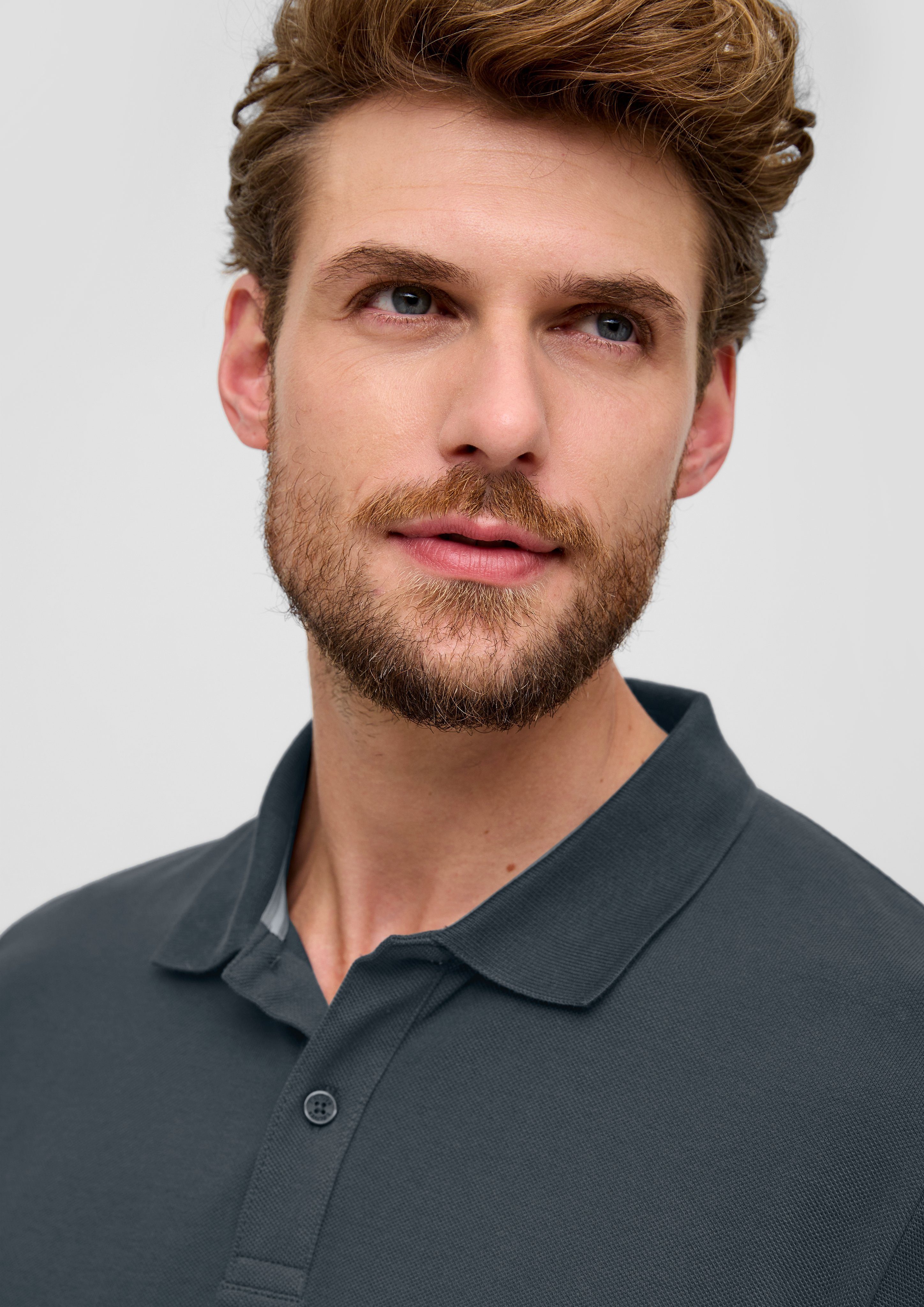 s.Oliver Poloshirt met geborduurd logo
