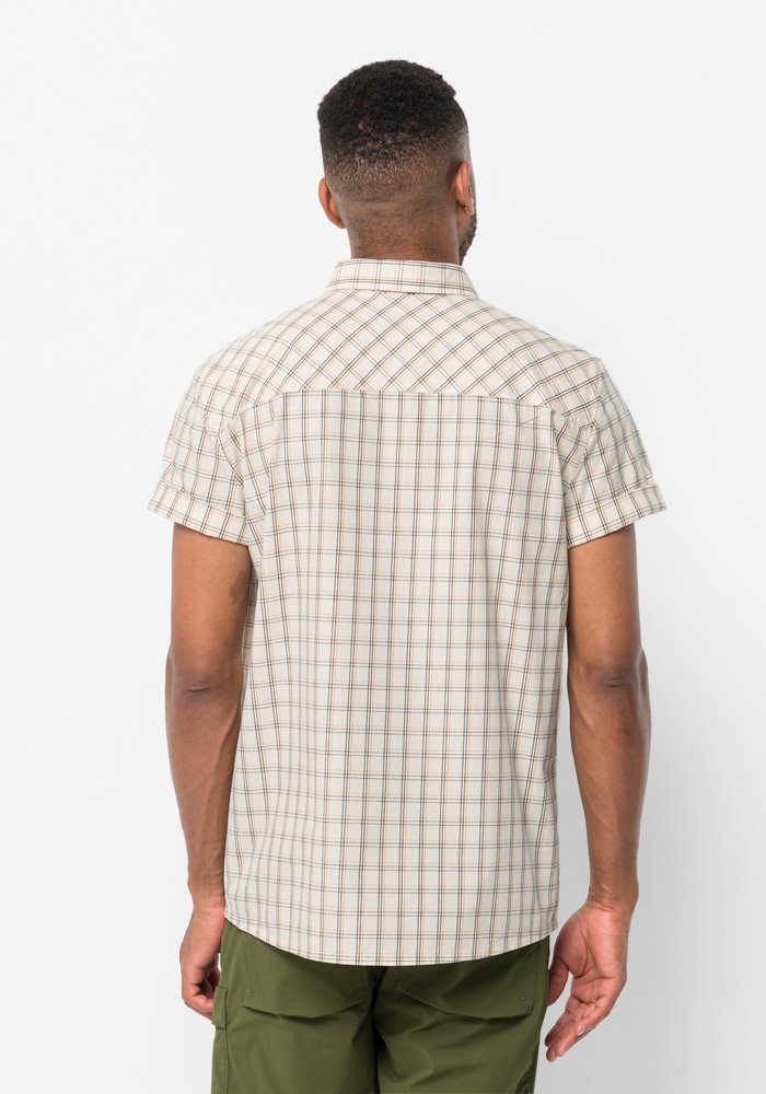 Jack Wolfskin Overhemd met korte mouwen HOT SPRINGS SHIRT M
