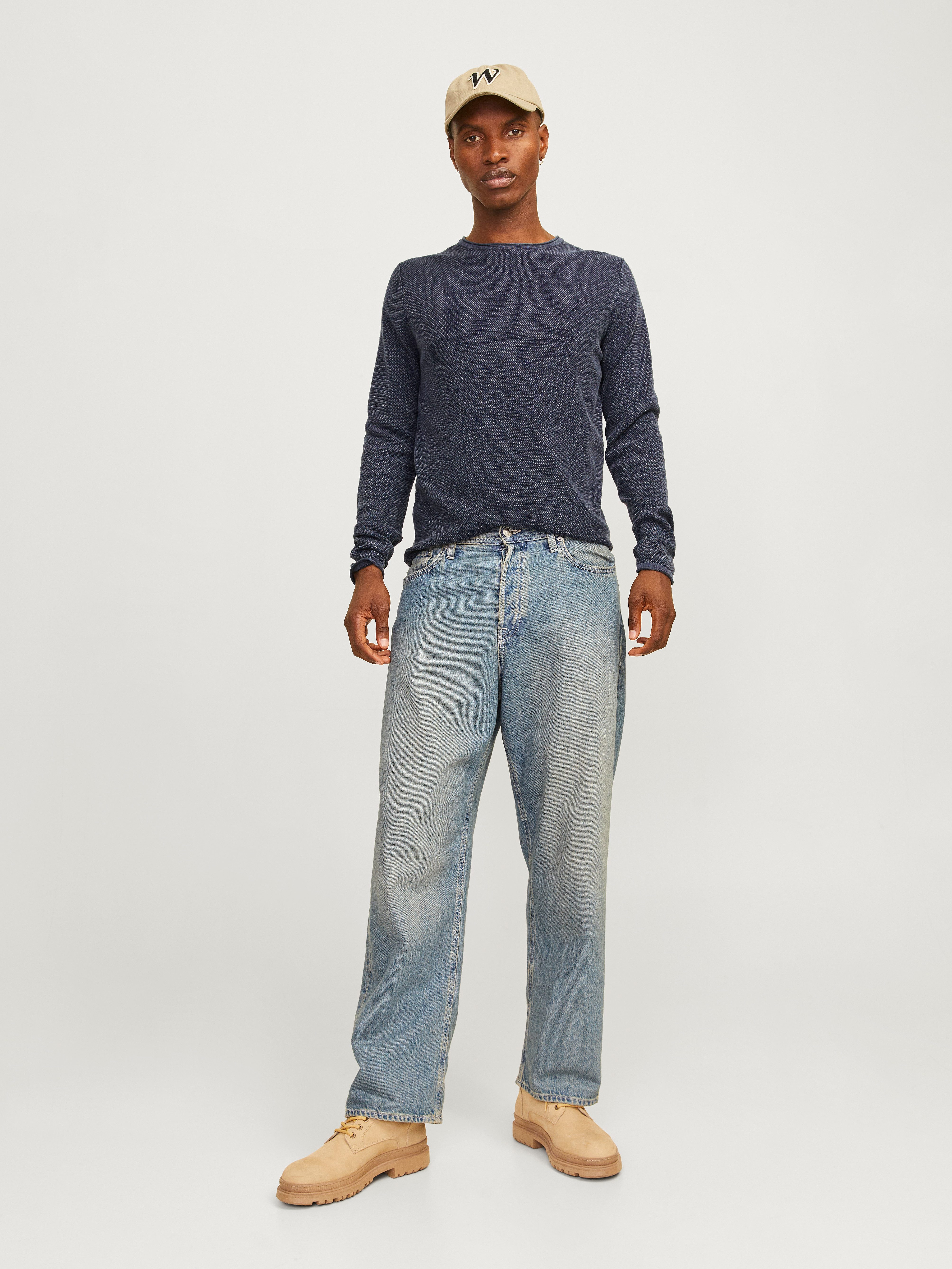 Jack & Jones Trui met ronde hals JJDEAN KNIT CREW NECK AW24