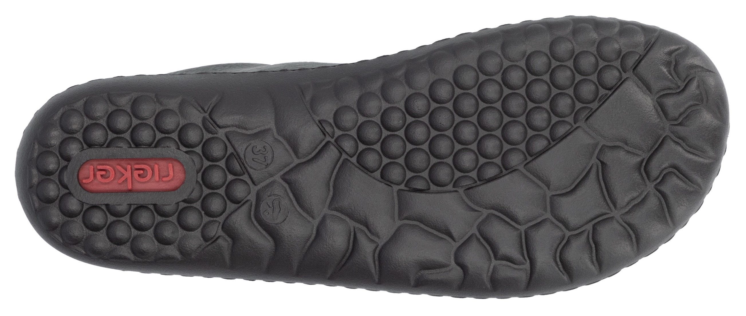 Rieker Sneakers , vrijetijdsschoen, lage schoen, veterschoen in comfortabele vorm