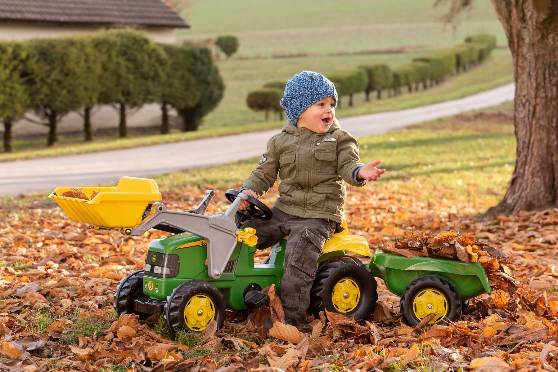 rolly toys® Traptractor RollyKid, John Deere