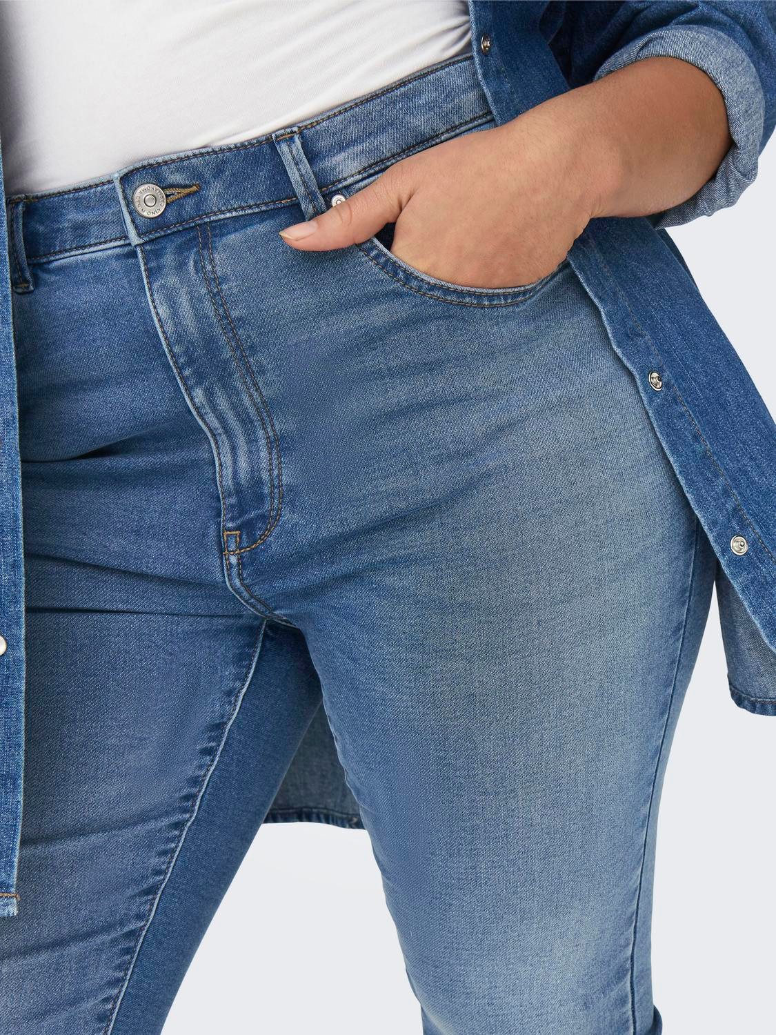 ONLY CARMAKOMA Skinny fit jeans CARFOREVER HIGH HW SKINNY JOGG DNM BJ