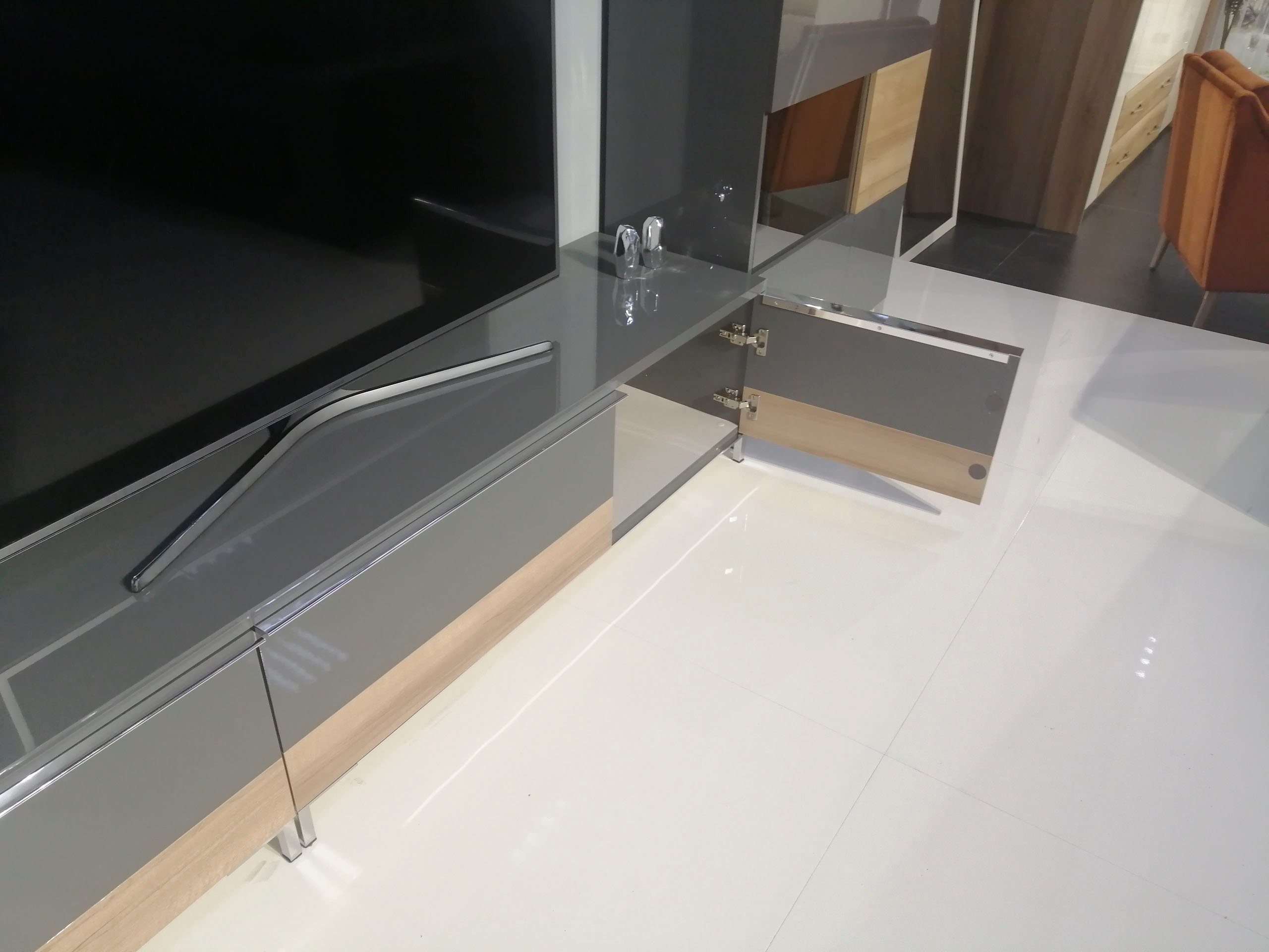 Places of Style Tv-meubel Onyx Kast met soft-close functie, in twee breedtes, tv-tafel