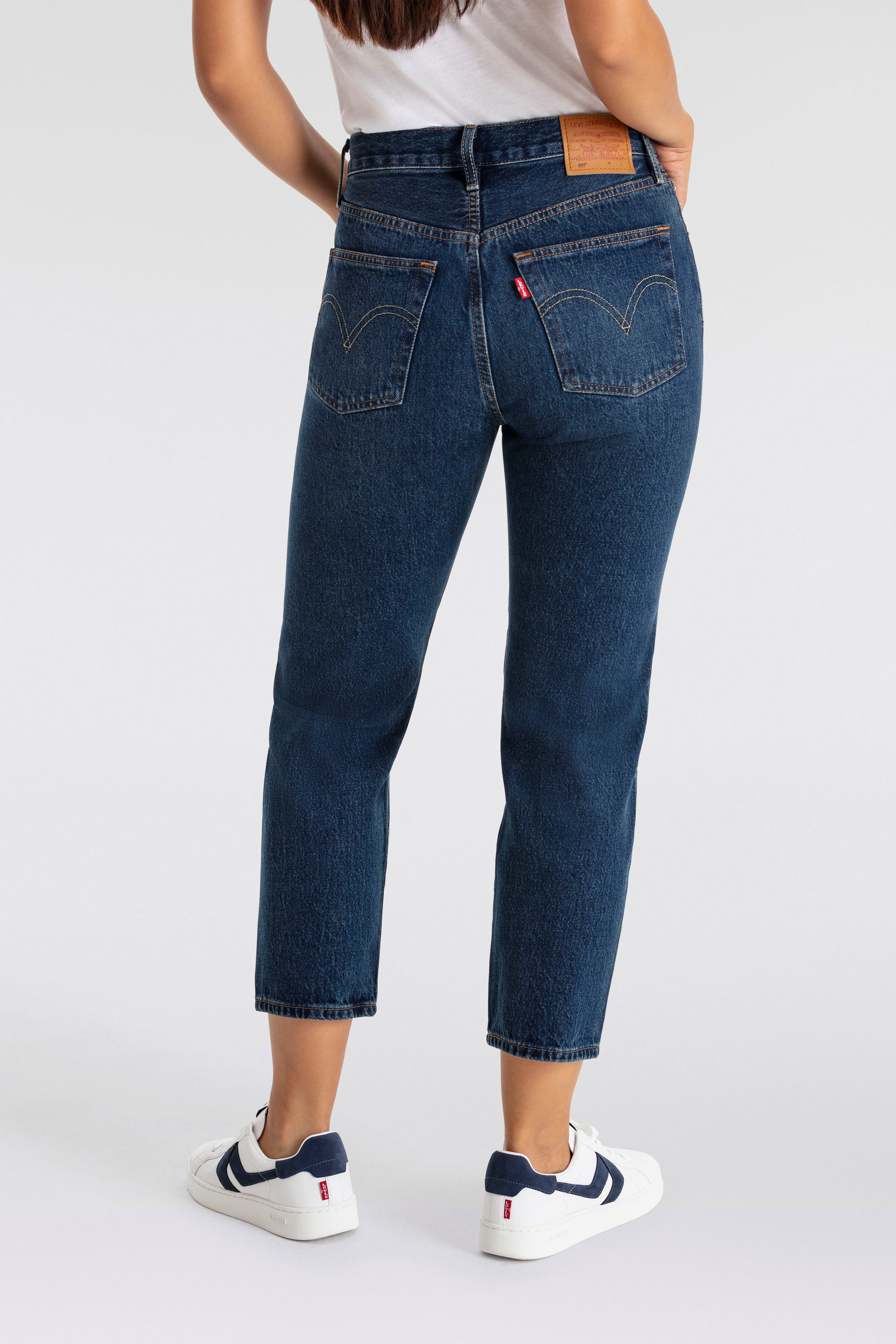 Levi's® 7/8 jeans 501 CROP 501 collectie, 5-pocket-stijl