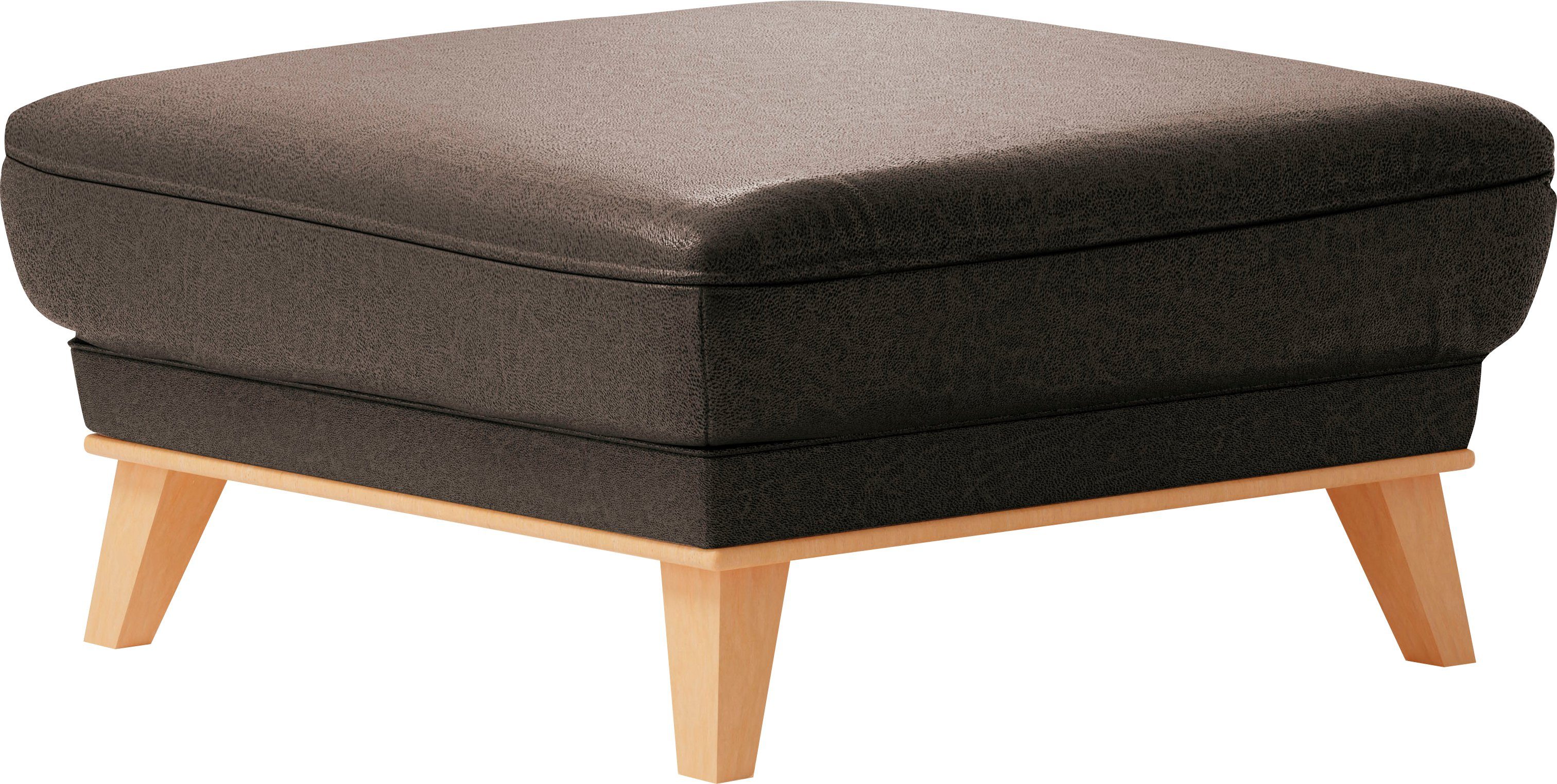 sit&more Hocker Lavida Met elegante houten lijst