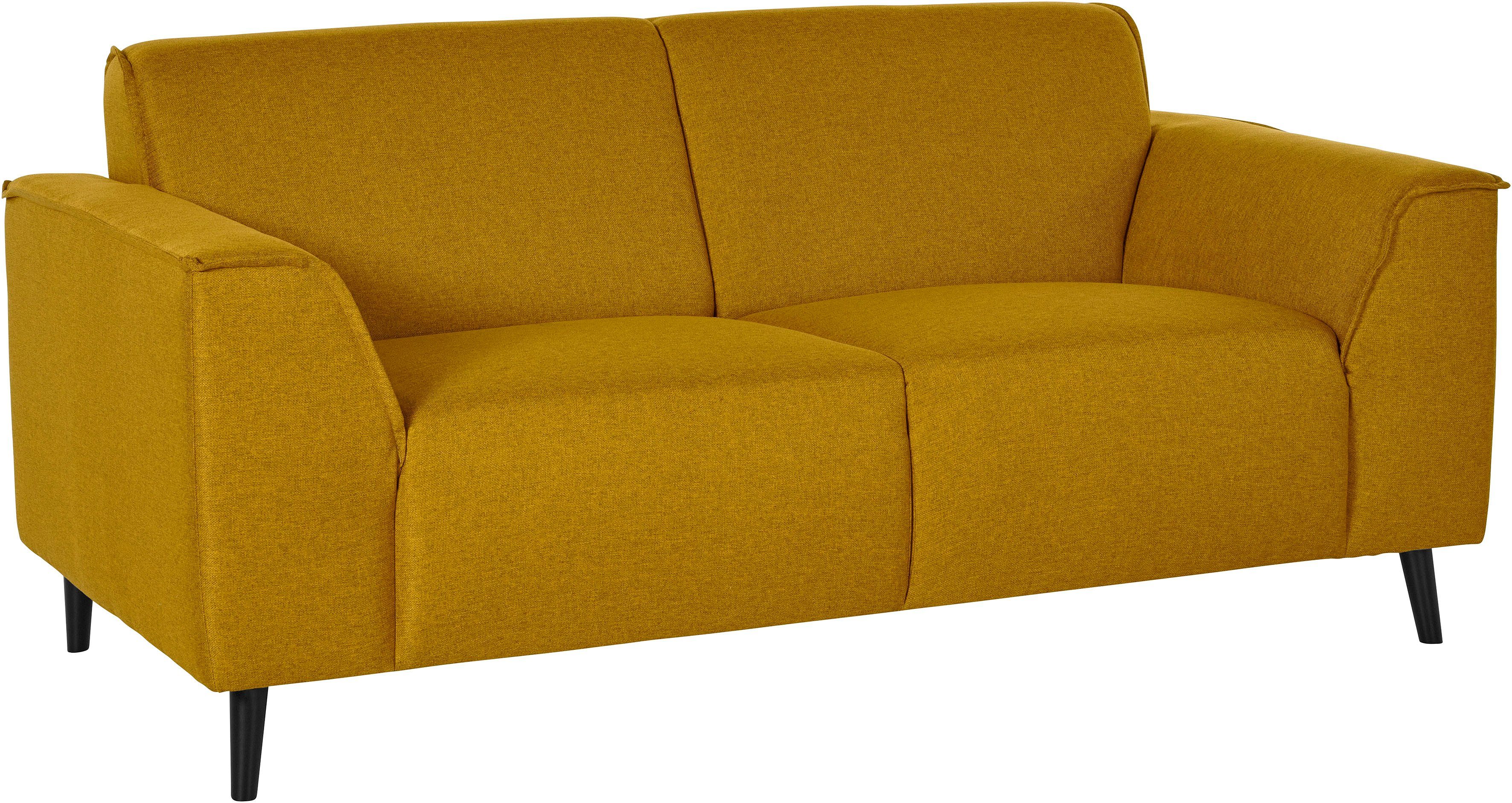 DOMO collection 2-zitsbank Amora moderne vormtaal, geweldige afwerkingsdetails, comfortabel