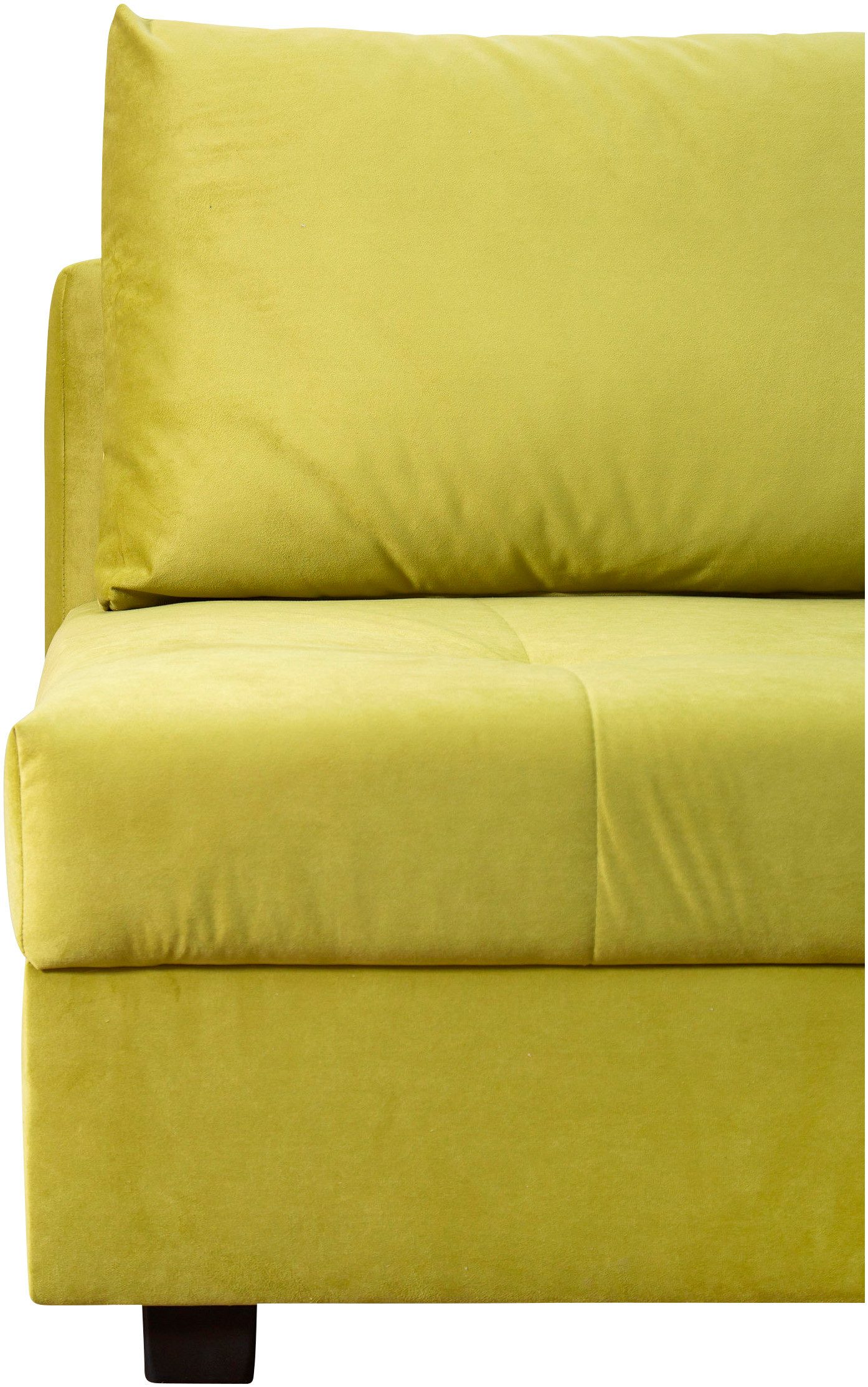 COLLECTION AB Slaapbank DARIA inclusief slaapfunctie en bedlade Slaapbank, bedfunctie, bedlade, inclusief rugkussens, veerkern