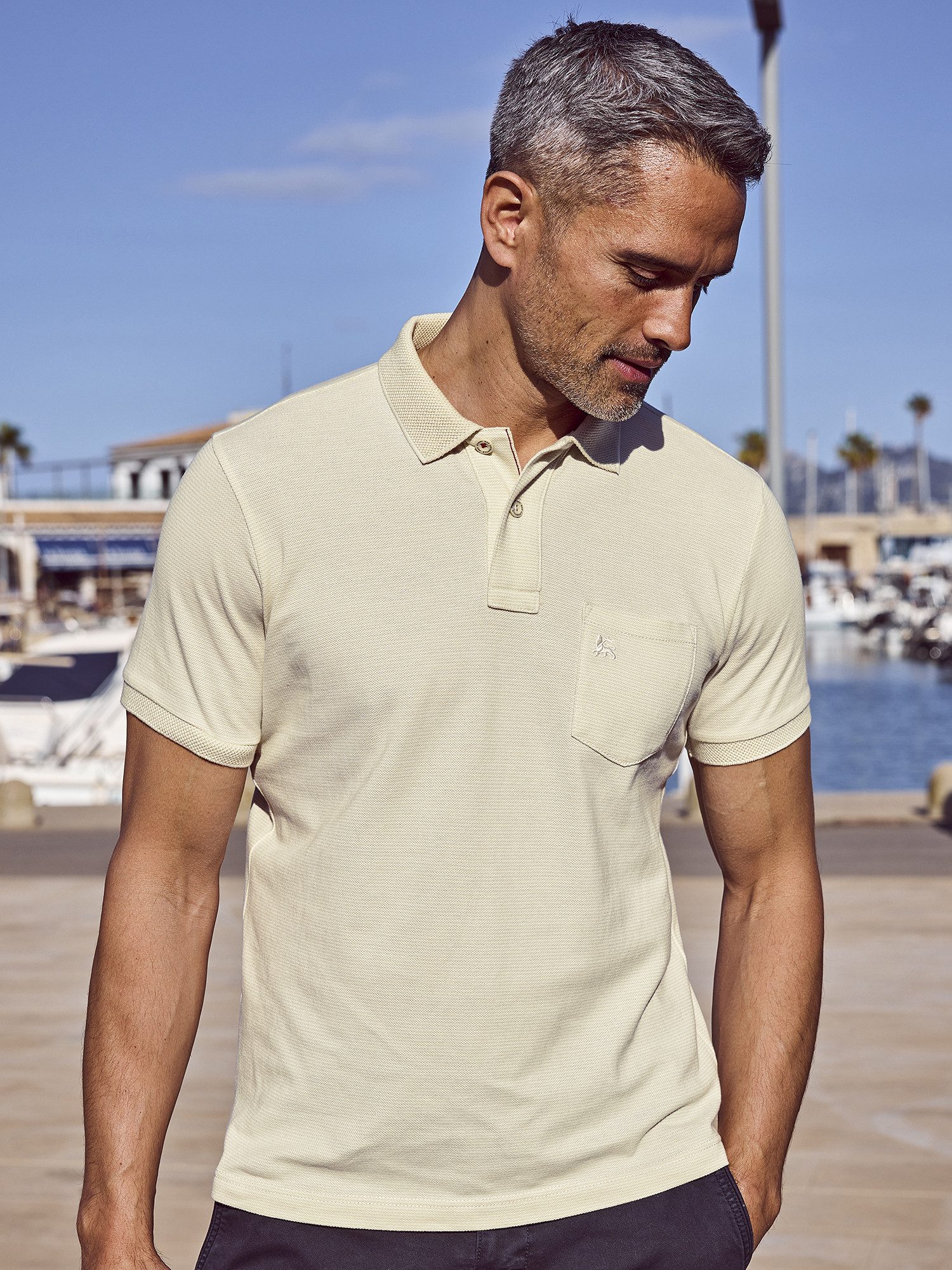Lerros Poloshirt LERROS poloshirt in zachte piquékwaliteit