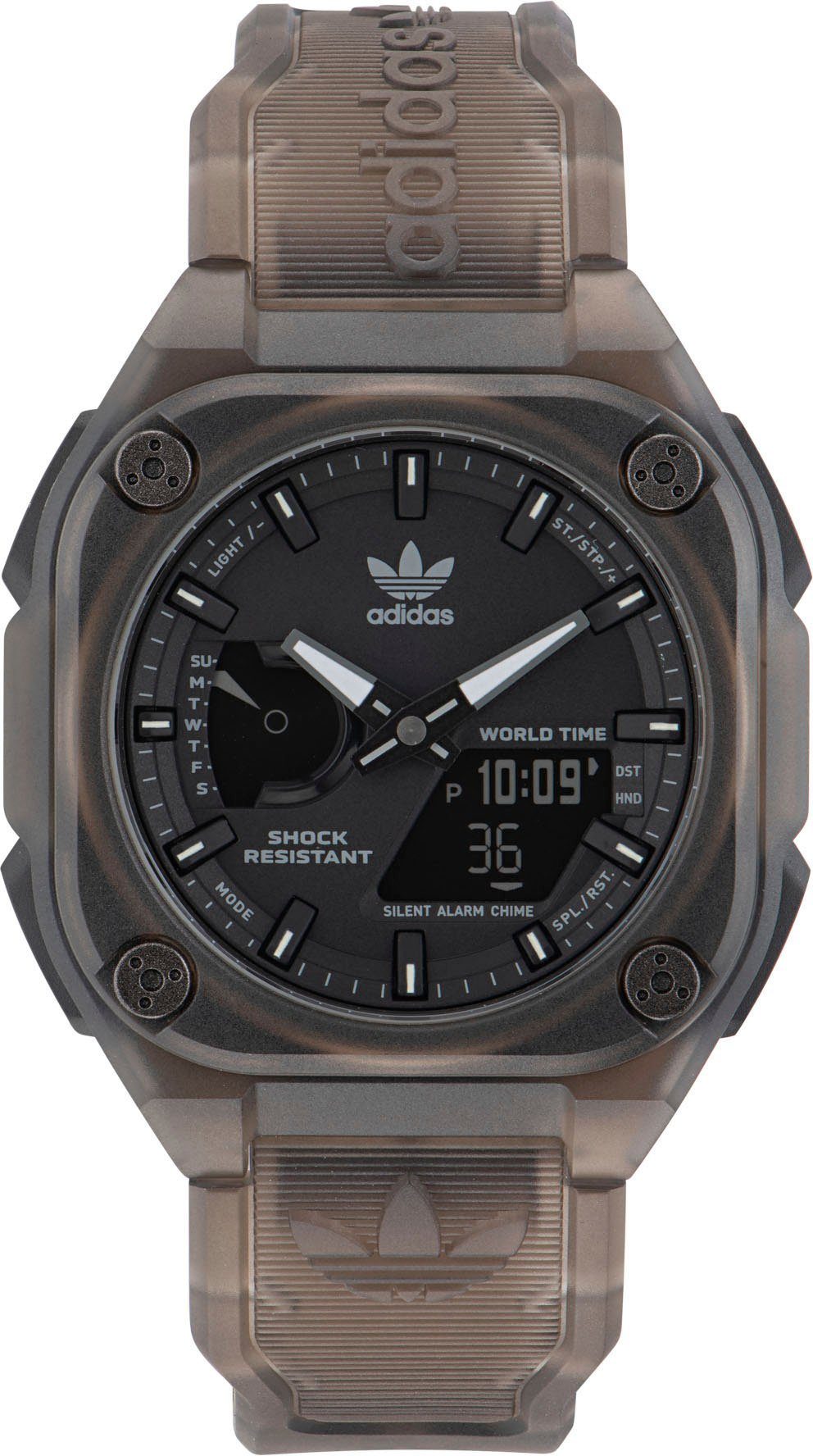 adidas Originals Chronograaf CITY TECH ONE Horloge, quartz, herenhorloge, analoog, digitaal